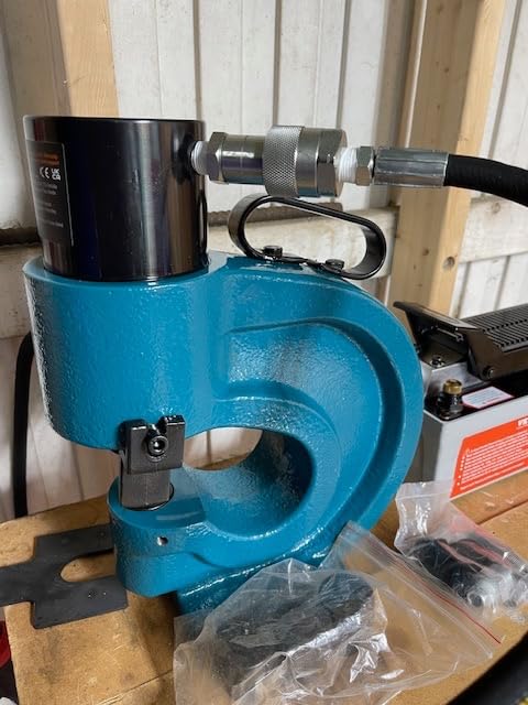 Happybuy CH-70 Hydraulic Hole Punching Tool 35T Hole Digger Force Puncher Smooth Hole Puncher for Iron Plate Copper Bar Aluminum Stainless Steel customer photo 2