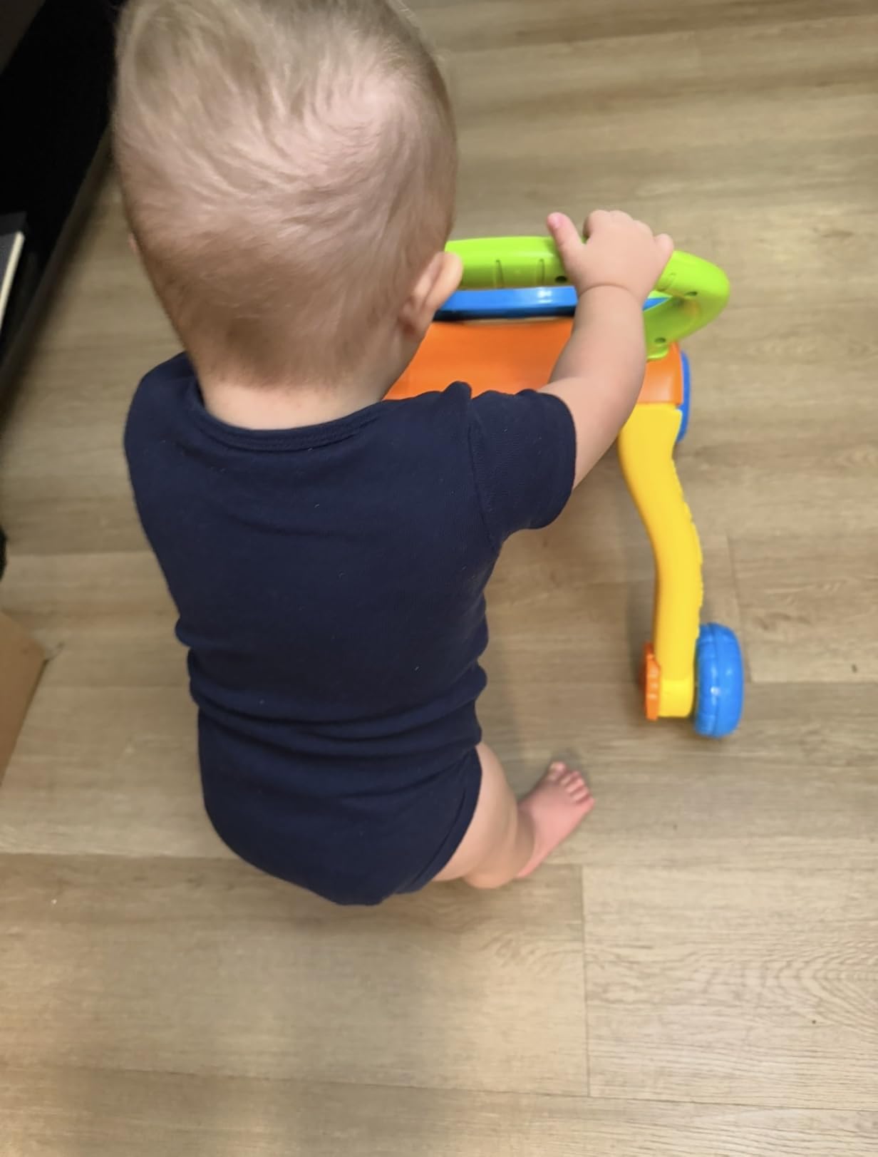 VTech Sit-to-Stand Learning Walker (Frustration Free Packaging), Pink customer photo 1