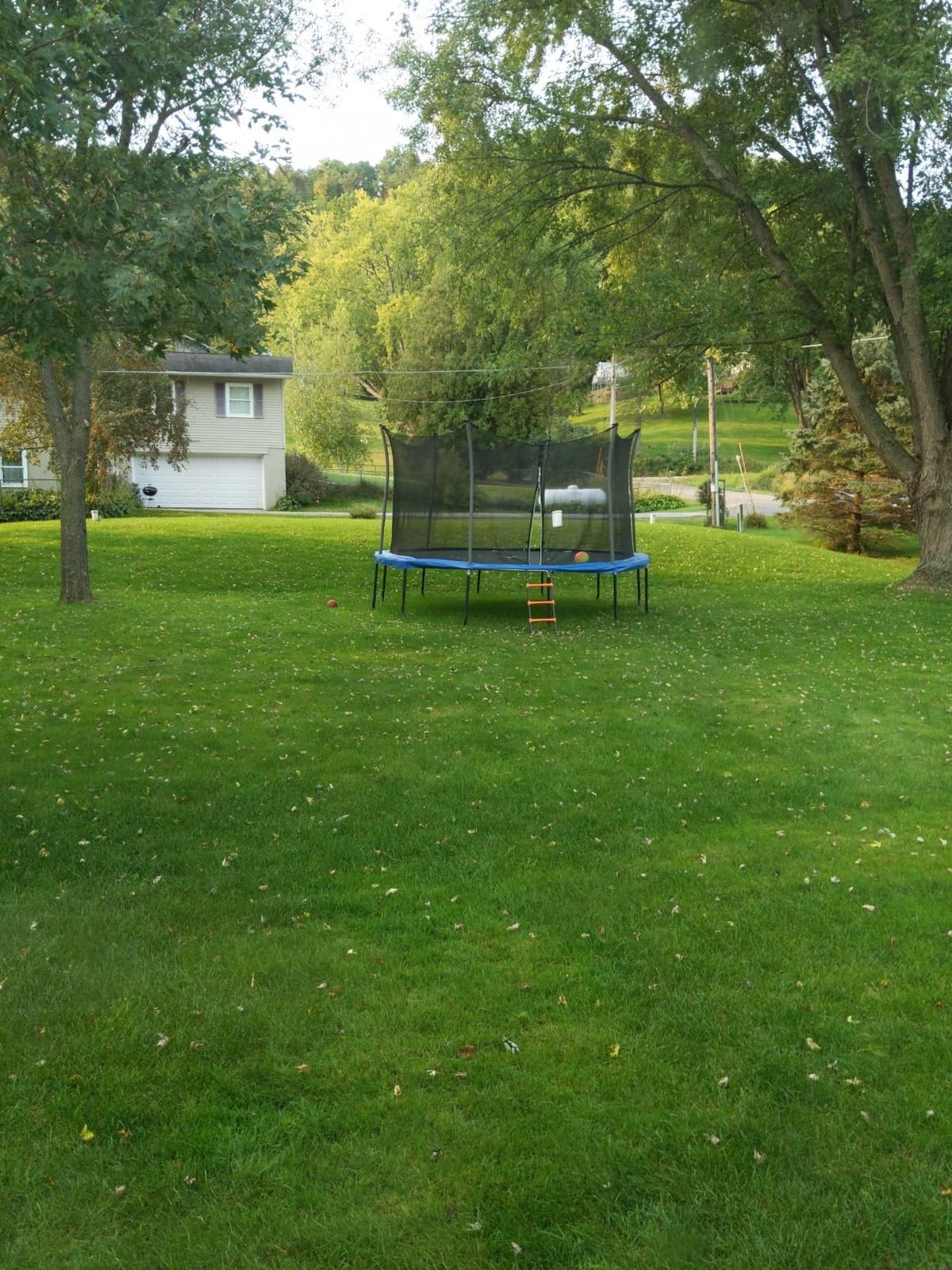 N1Fit Trampoline Ladder - Universal 3-Step Trampoline Steps Supporting up to 220 lbs - Powder Coated & UV Treated Trampoline Stairs Accessories for Kids All Weather Exposure - Sturdy & Safe Design customer photo 1