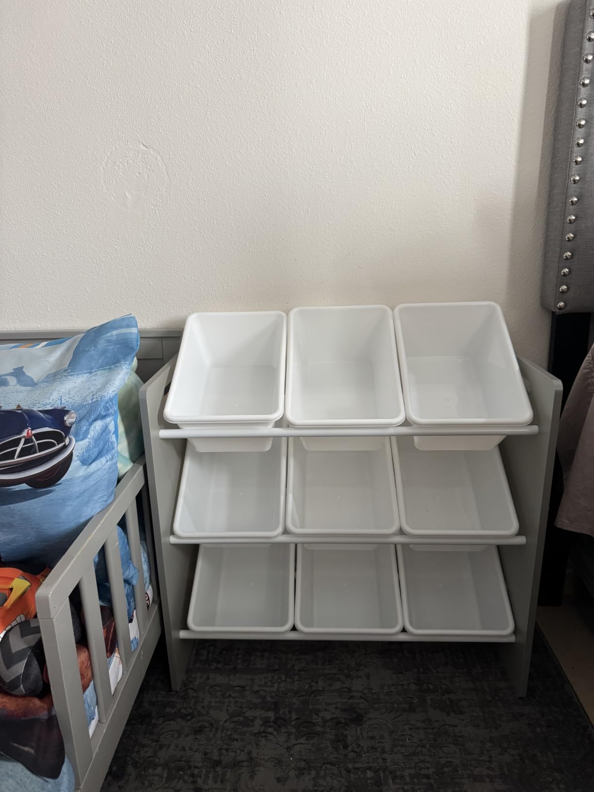 Humble Crew Kids Toy Organizer with 9 Bins, 3 Tier Storage for Playroom customer photo 2