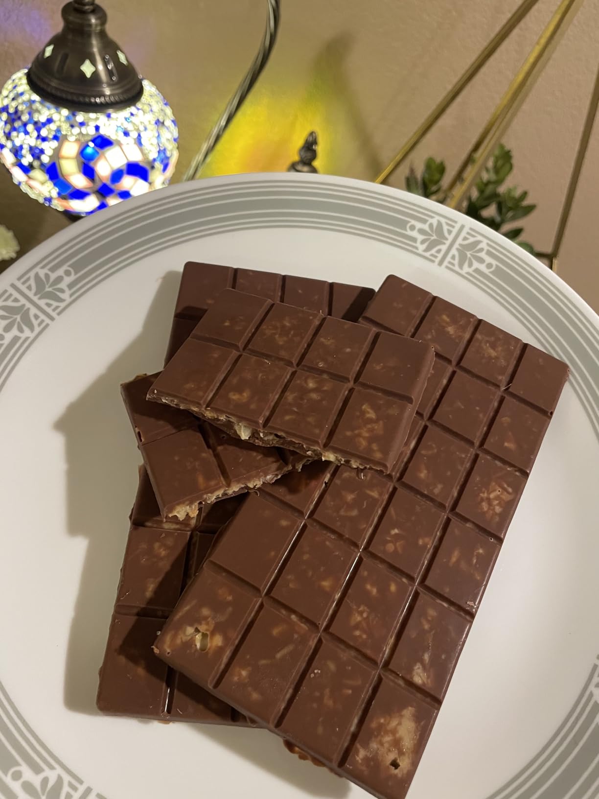 homEdge Break-Apart Chocolate Molds, Set of 4 Packs Food Grade Non-Stick Silicone Protein and Energy Bar Molds customer photo 1