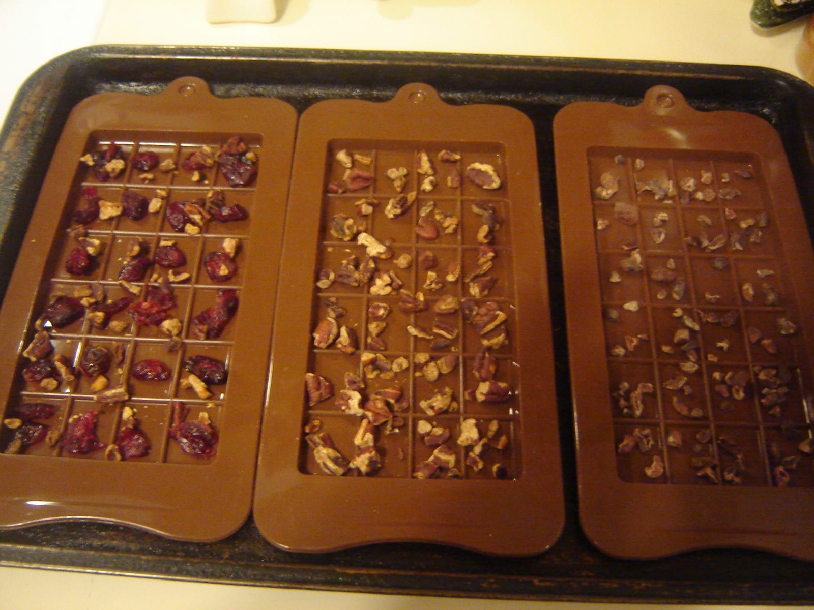 homEdge Break-Apart Chocolate Molds, Set of 4 Packs Food Grade Non-Stick Silicone Protein and Energy Bar Molds customer photo 2
