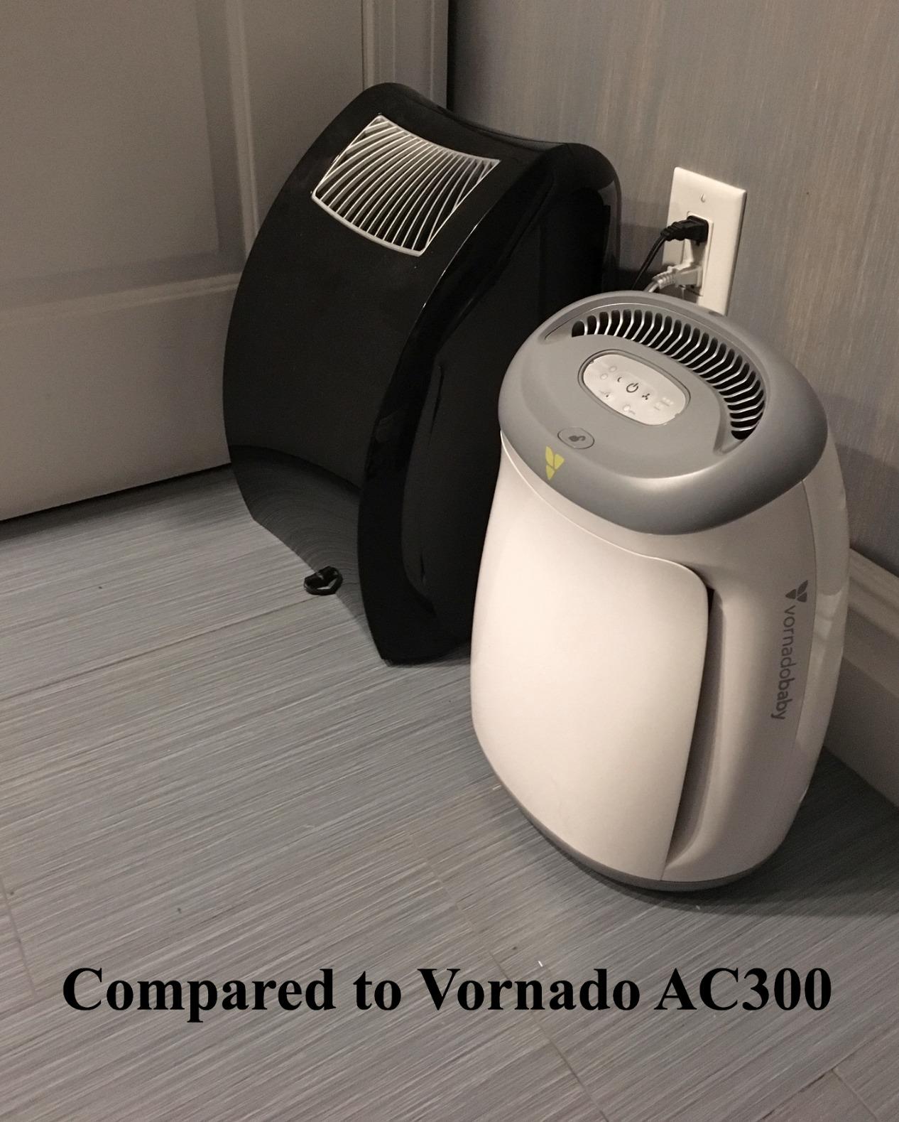 Vornadobaby Purio Nursery Air Purifier with True HEPA Filter, Safety Features, and Soothing Glow, White customer photo 2