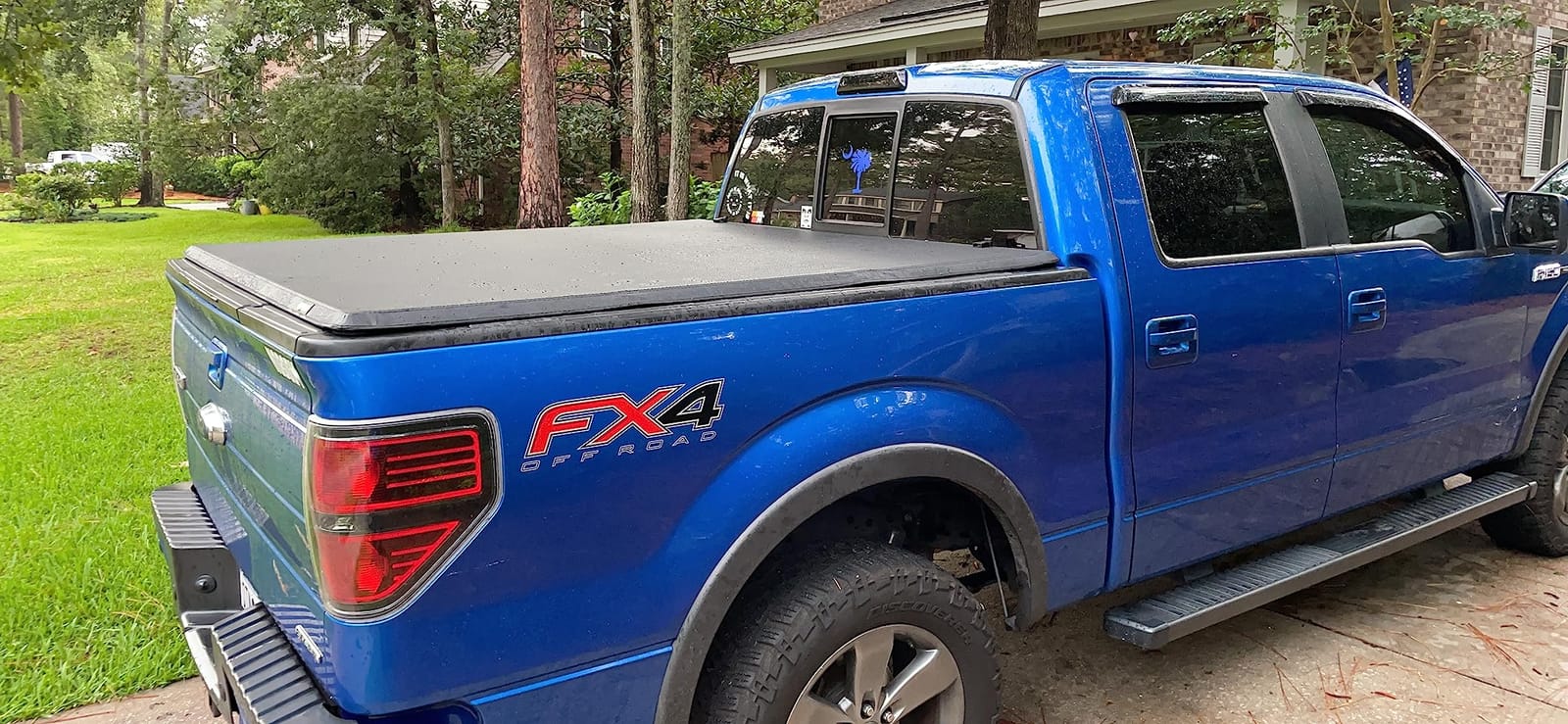 OEDRO Soft Tri-Fold Tonneau Cover Fit for 2015-2026 Ford F-150 F150 5.6ft customer photo 1