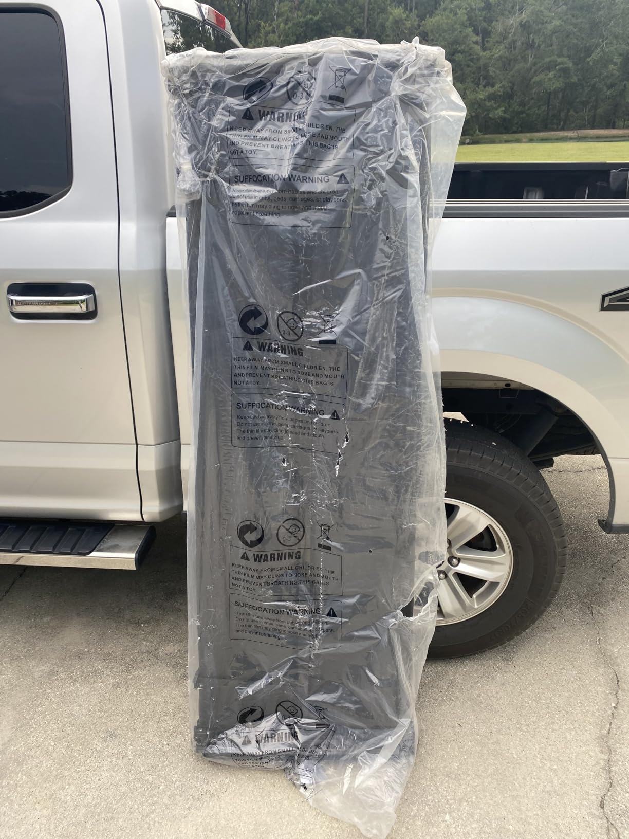 OEDRO Soft Tri-Fold Tonneau Cover Fit for 2015-2026 Ford F-150 F150 5.6ft customer photo 2