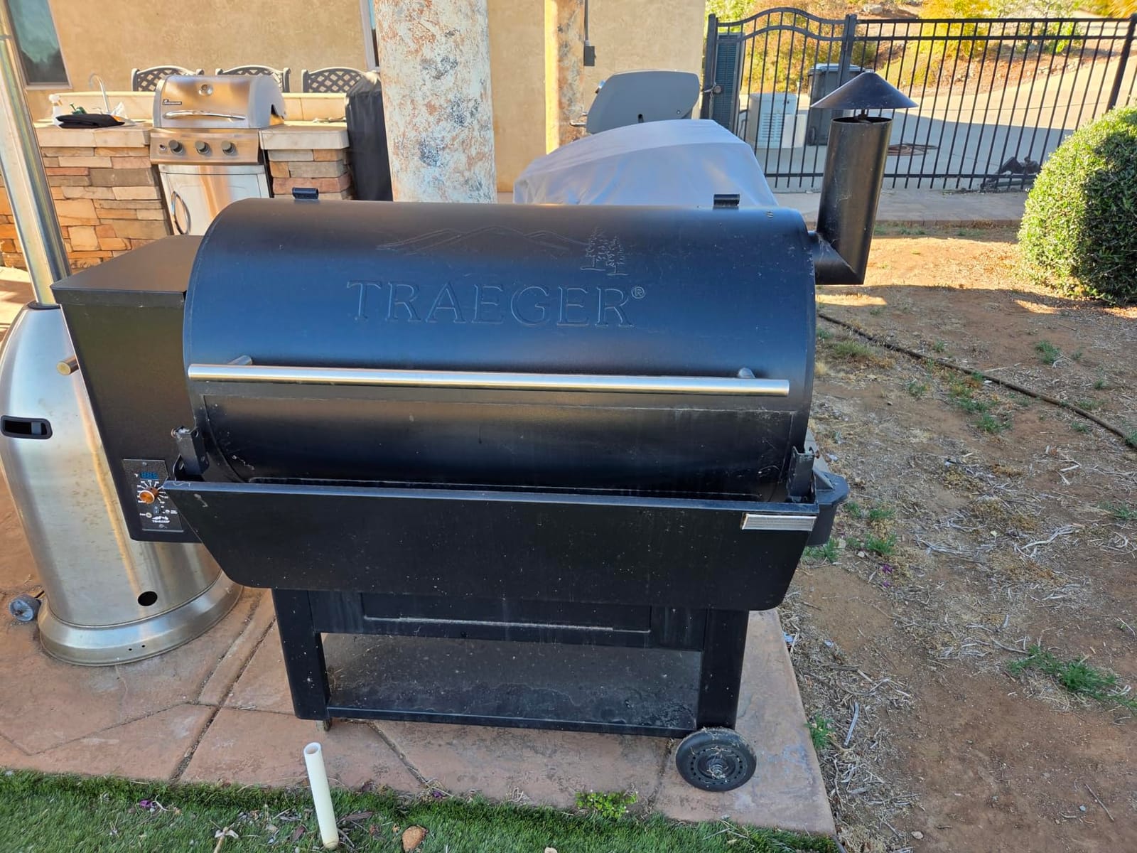 SunPatio Heavy Duty Waterproof Grill Cover for Traeger Pro 34 & 780 Series customer photo 2
