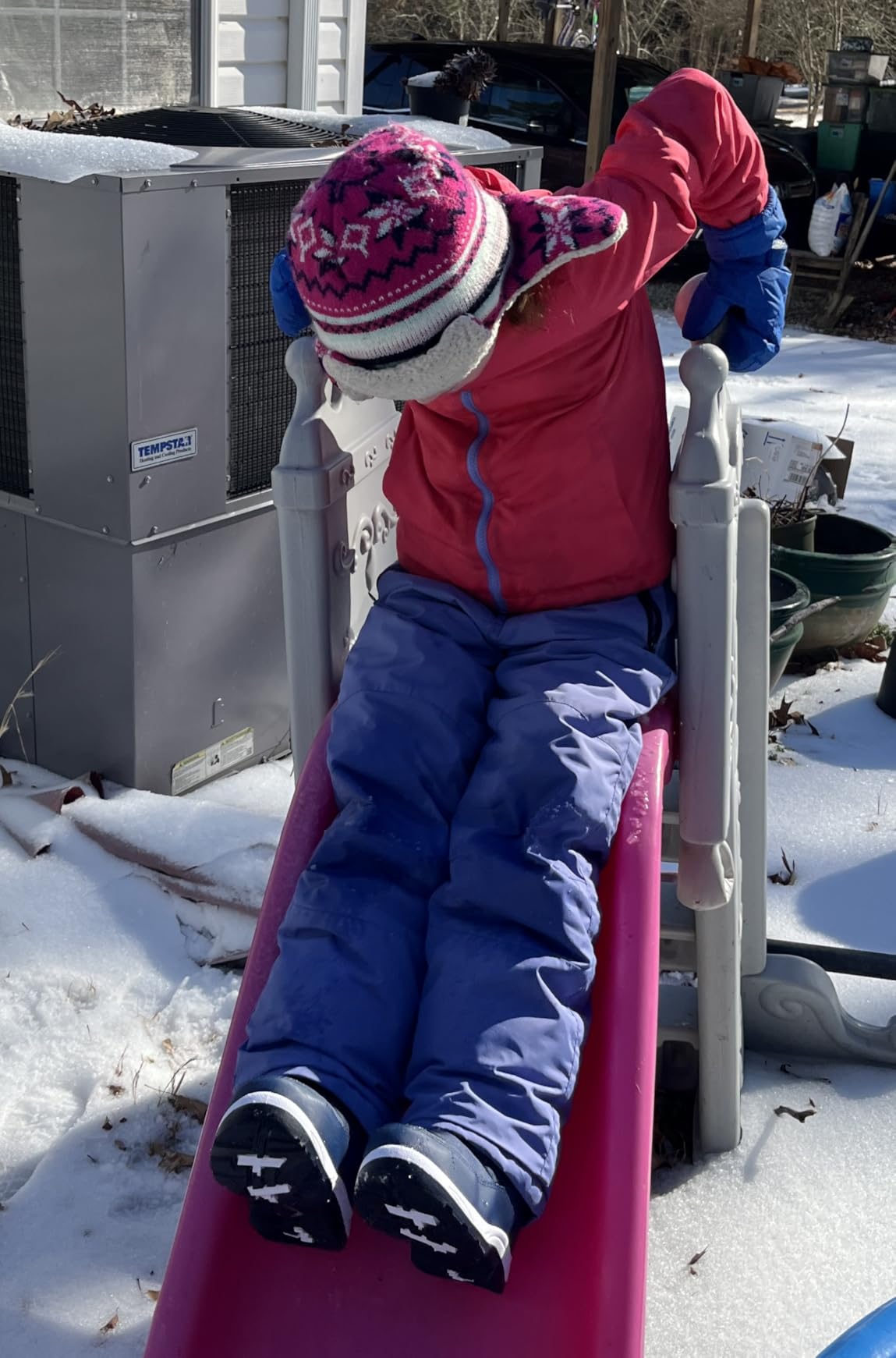 Apakowa Kid's Girls Cold Weather Snow Boots (Toddler/Little Kid) customer photo 1