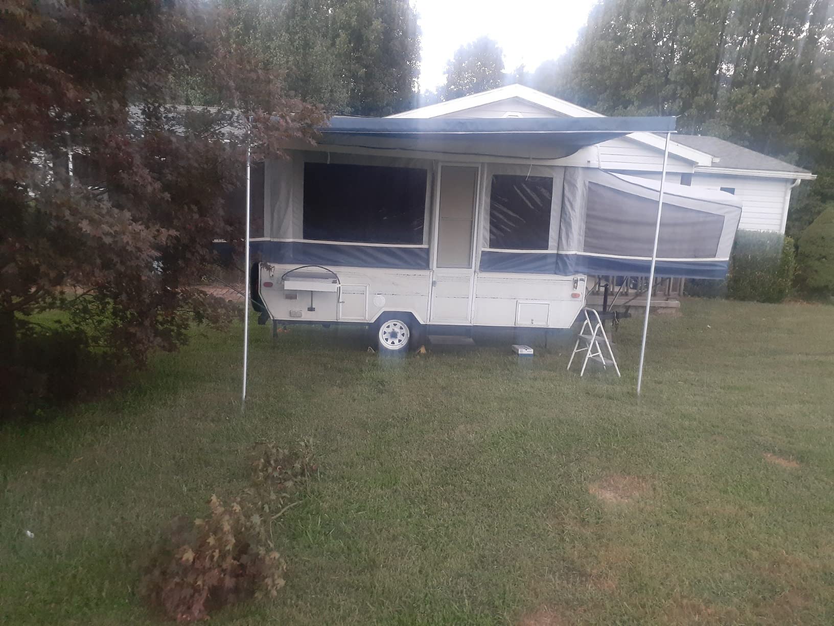 Dometic 944NT11.002 Trim Line Awning - 11', Azure Linen Fade customer photo 1