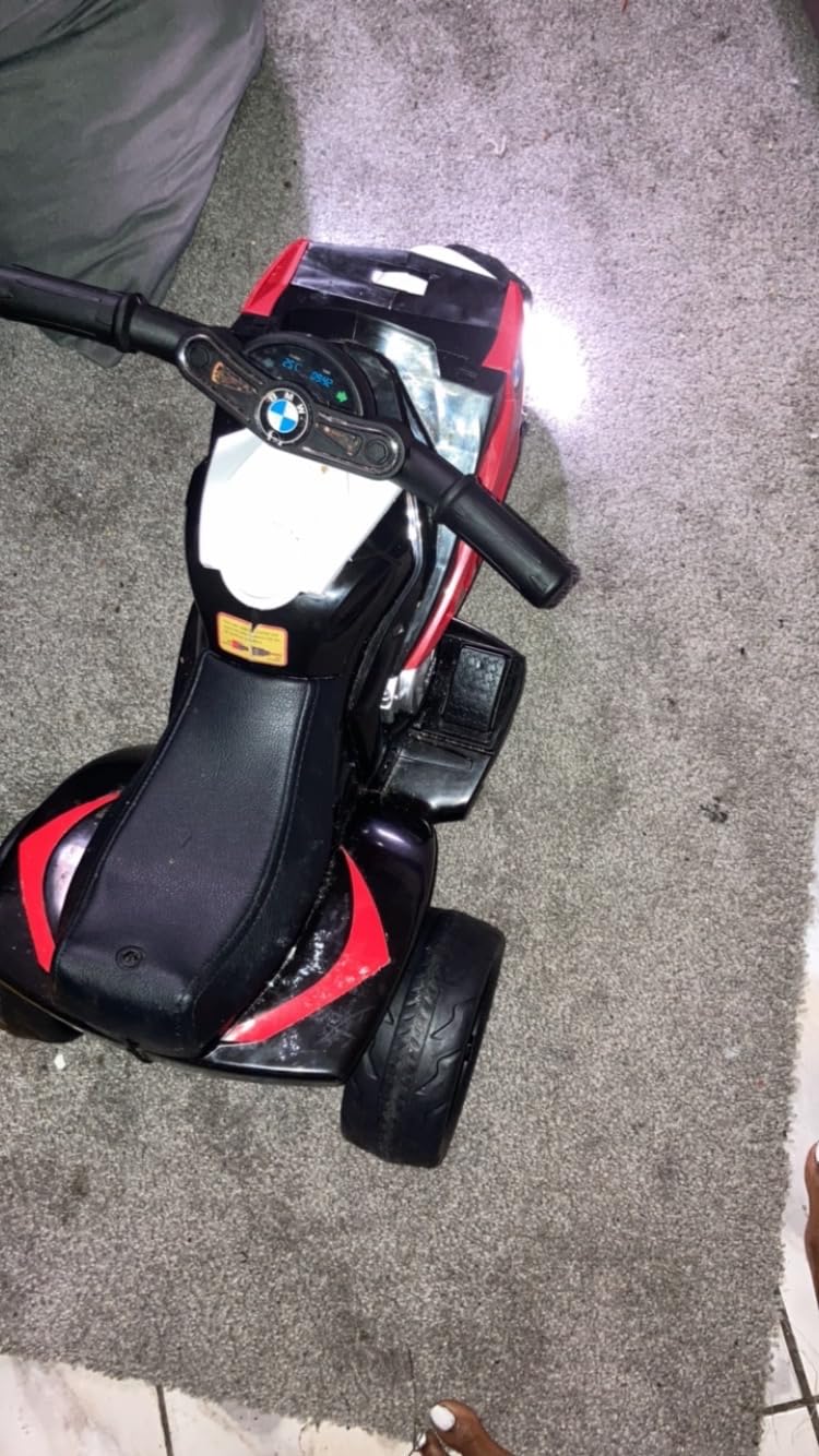 Costzon Kids Electric Ride on Motorcycle, 6V BMW Toddler Motorcycle (Black) customer photo 2