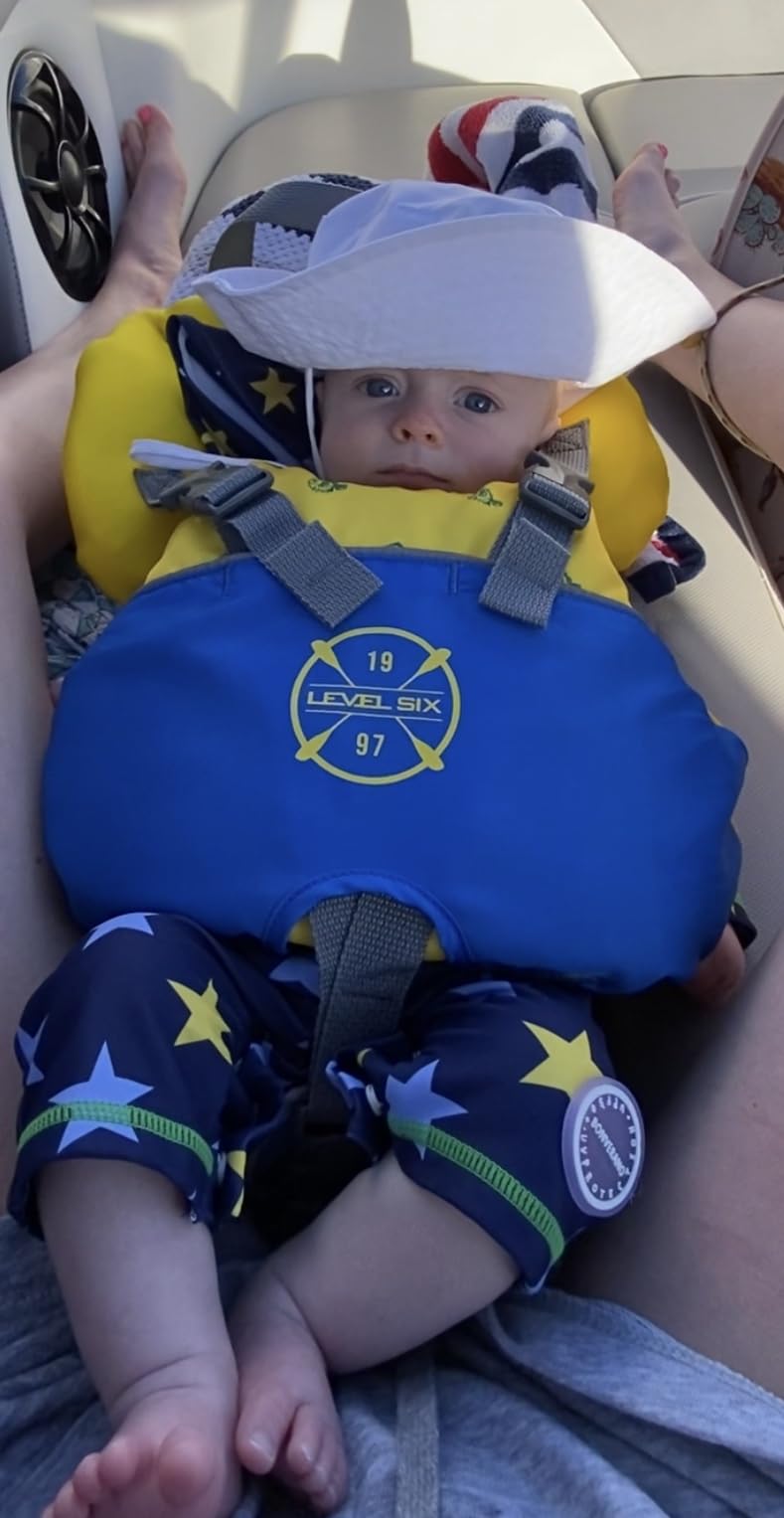 Level Six Puffer Baby Flotation Vest for Infants 9-25 lbs customer photo 1