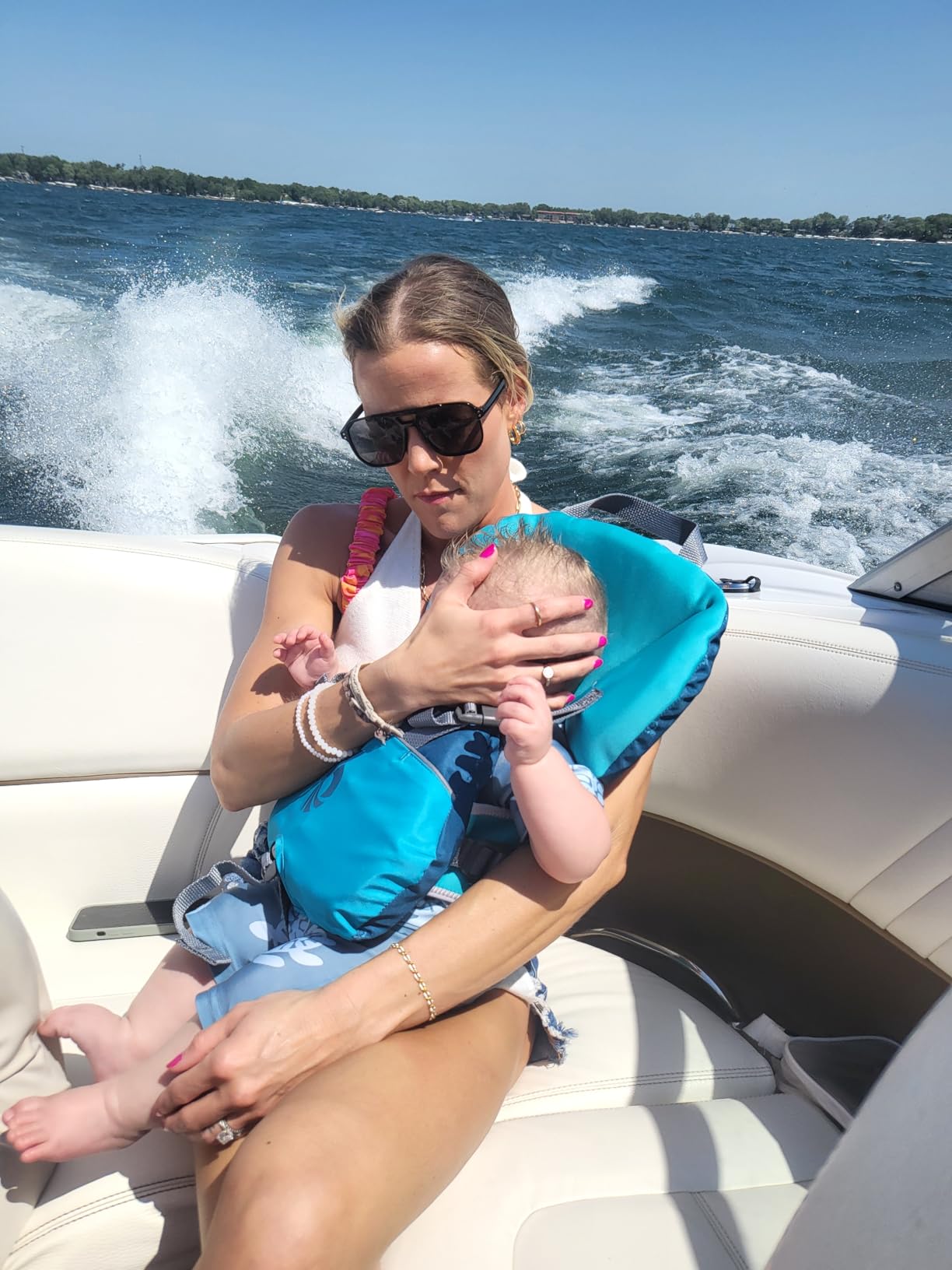 Level Six Puffer Baby Flotation Vest for Infants 9-25 lbs customer photo 2