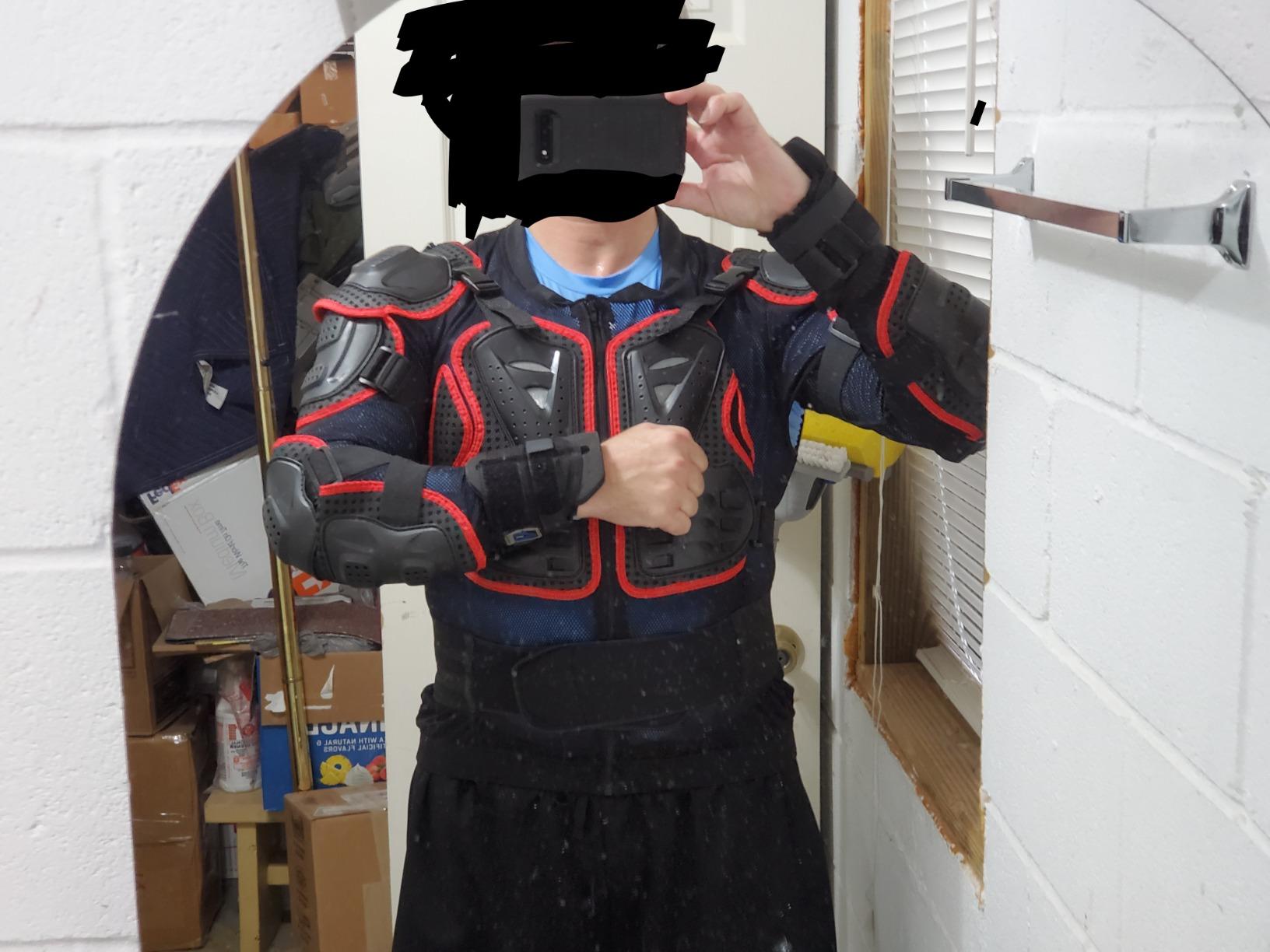 OHMOTOR Motorcycle Body Protective Jacket Armor Riding Protective Gear | Motocross Full Body Armour customer photo 2