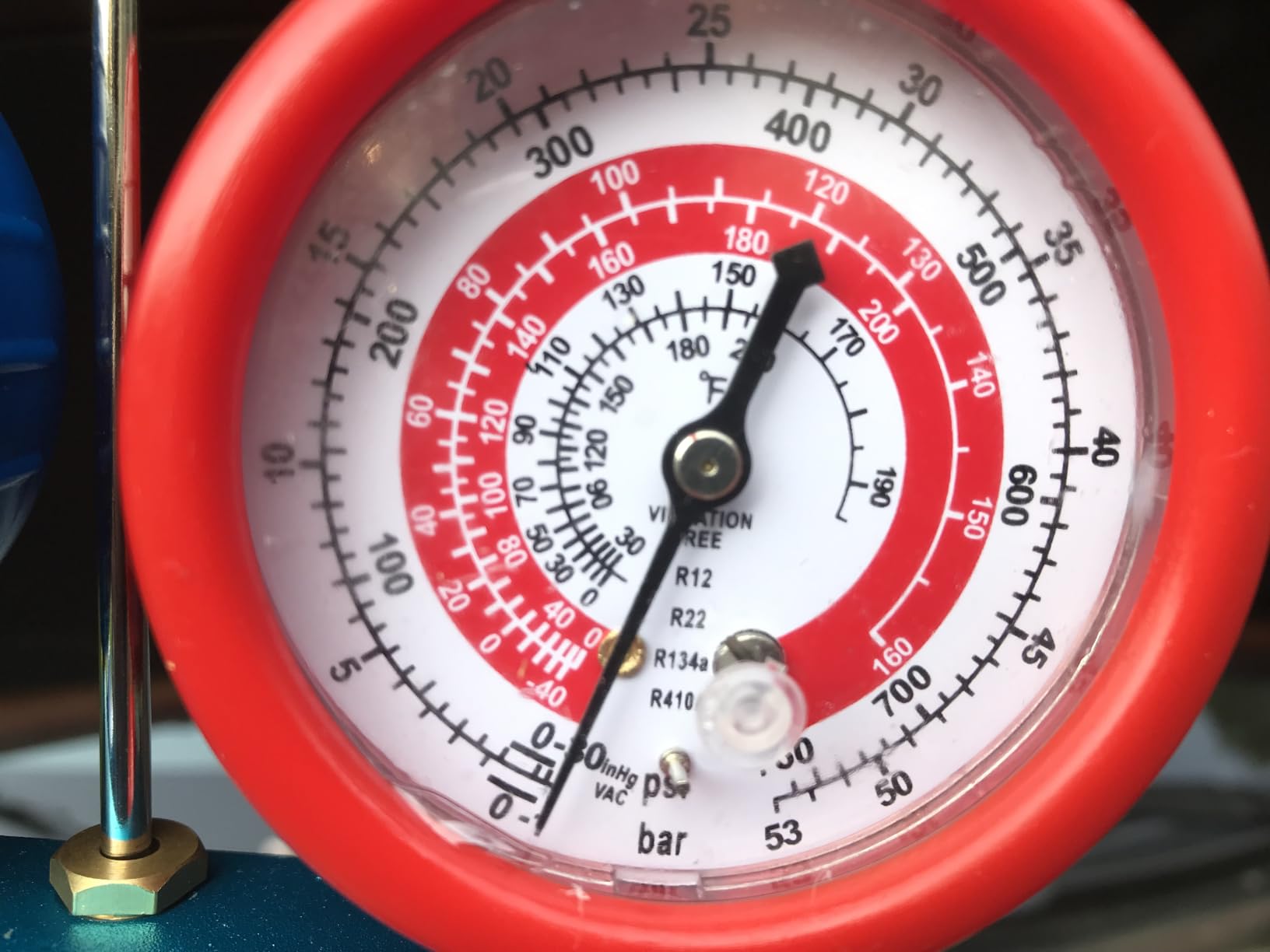 VIVOHOME 110V 1/3 HP 4 CFM Single Stage Rotary Vane Vacuum Pump and R134a AC Manifold Gauge Set Kit customer photo 1