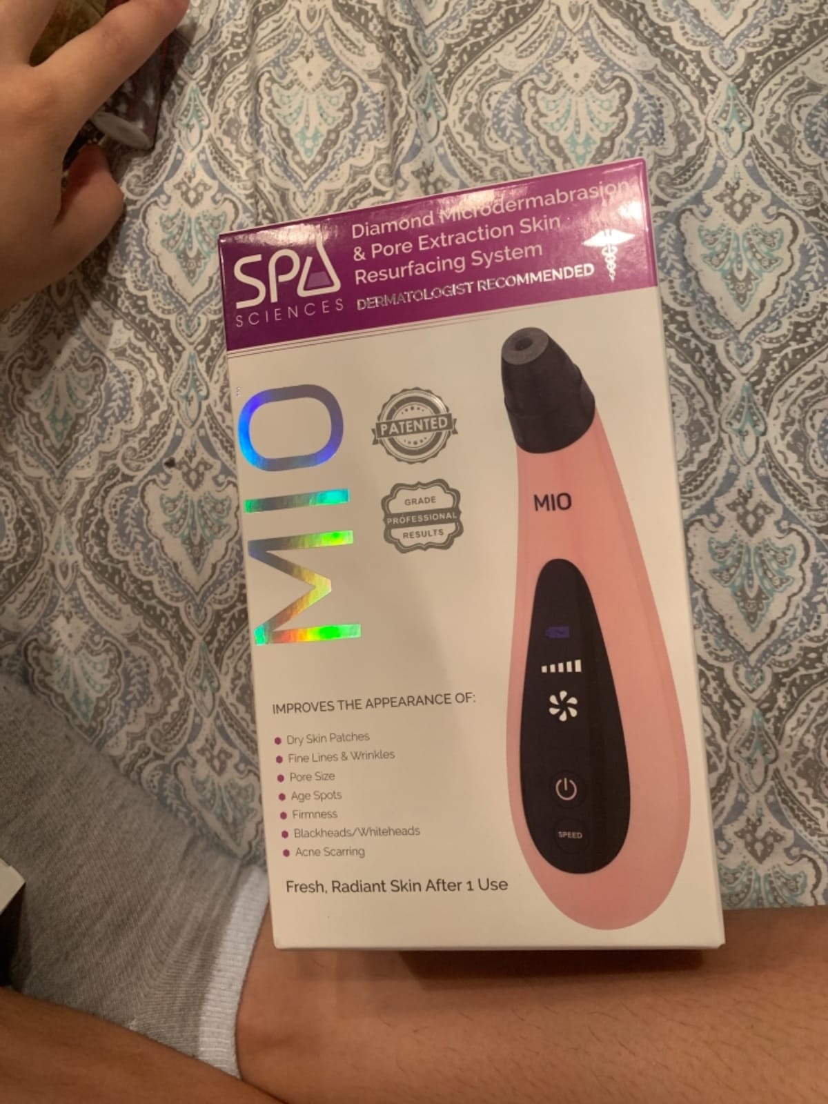 Spa Sciences MIO - Diamond Tip Microdermabrasion Blackhead Remover customer photo 1