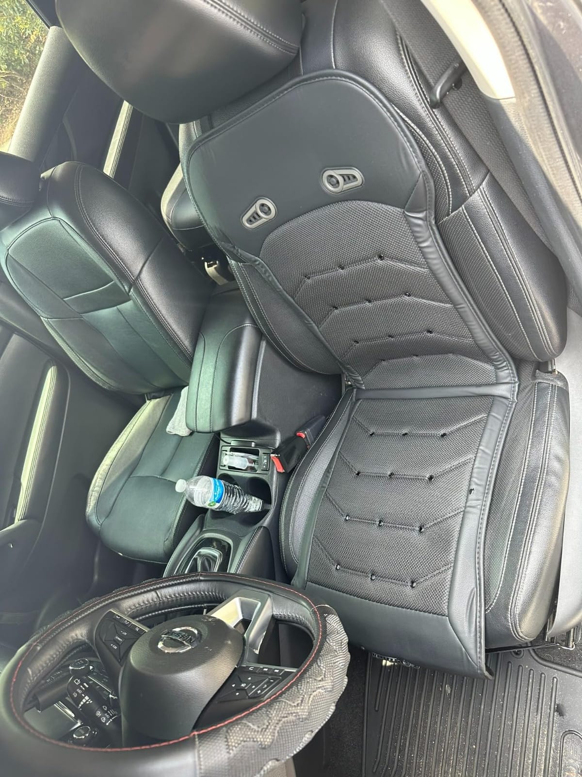 ZONETECH Cooling Car Seat Cushion - Black 12V Automotive Comfortable Massager Cooler Pad-Air Conditioned Air Circulation for Hot Weather customer photo 1