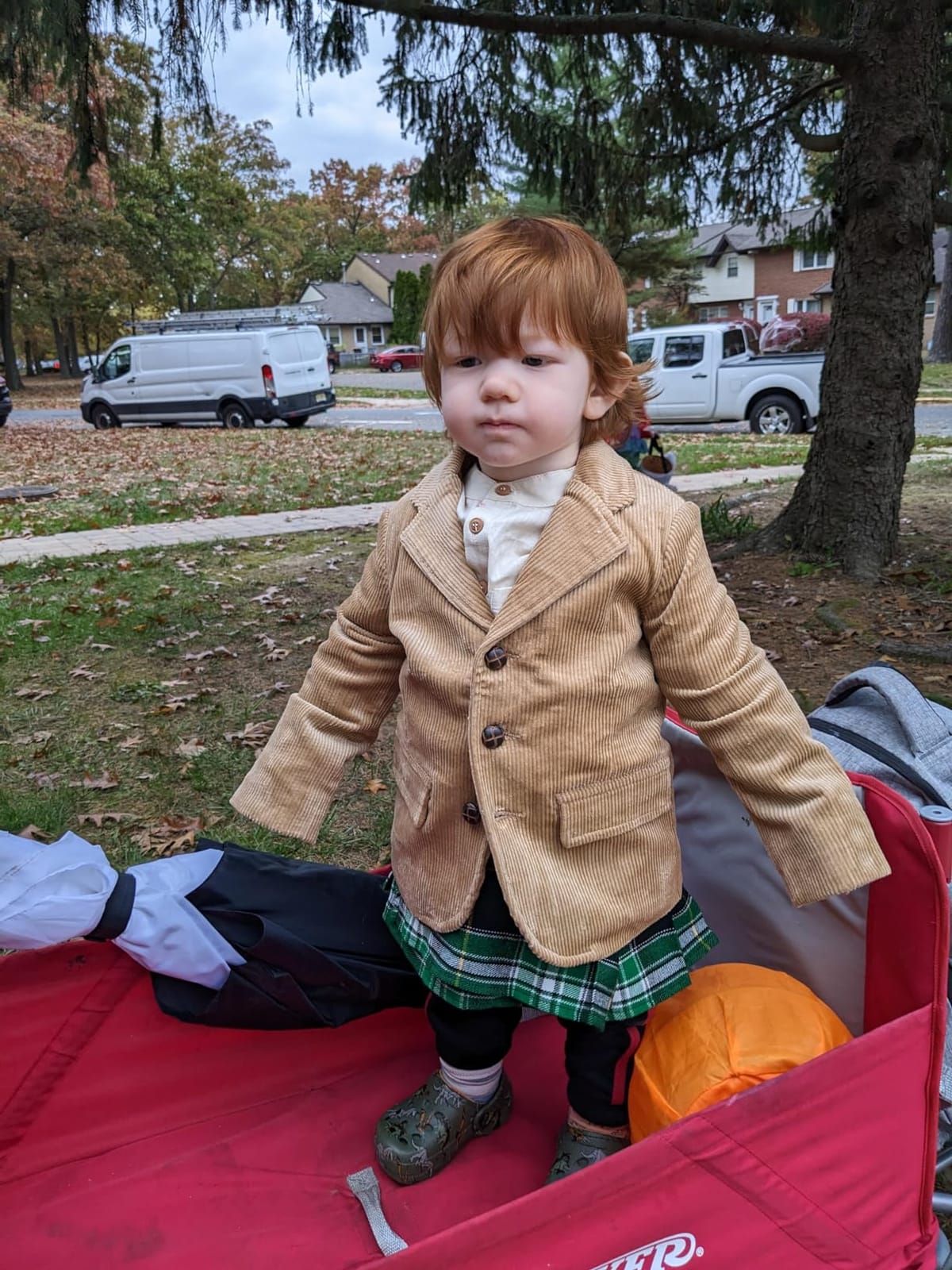 Hope & Henry Boys' Corduroy Blazer customer photo 2