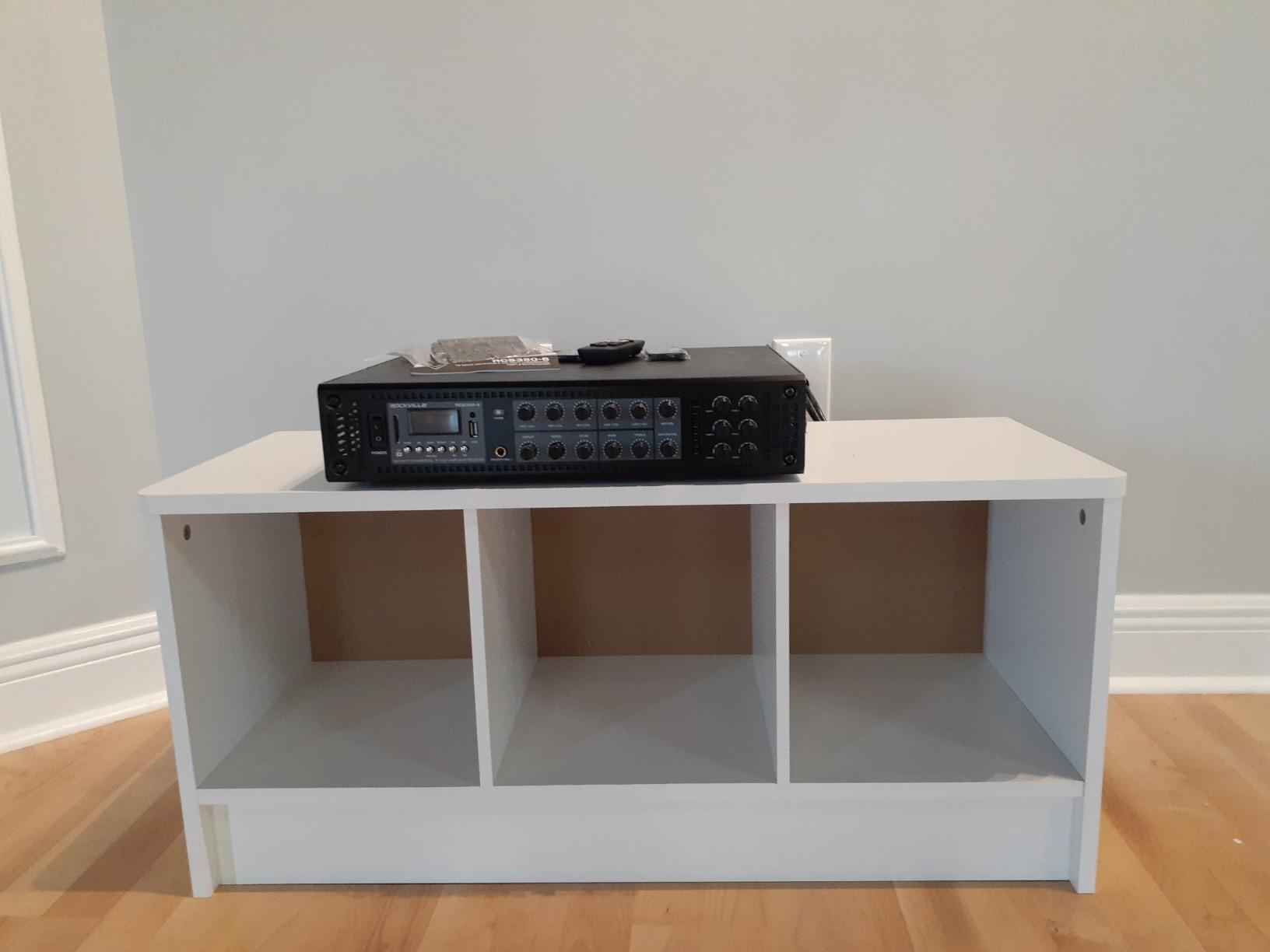 Rockville RCS350-6 350W 6-Zone Stereo 70V Commercial Amplifier Bluetooth | 100V/70V/8 Ohm/4 Ohm, Rack Mount, USB/SD, 3 Mic Inputs, Optical Input, Chime, Zone Volume Controls, 100V Compatible, FM Radio customer photo 2