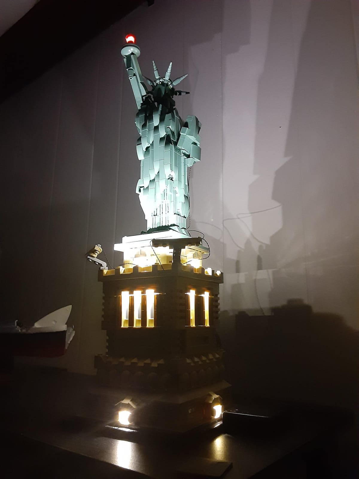 BRIKSMAX Led Lighting Kit for Architecture Statue of Liberty- Compatible with Lego 21042 Building Blocks Model- Not Include The Lego Set customer photo 1