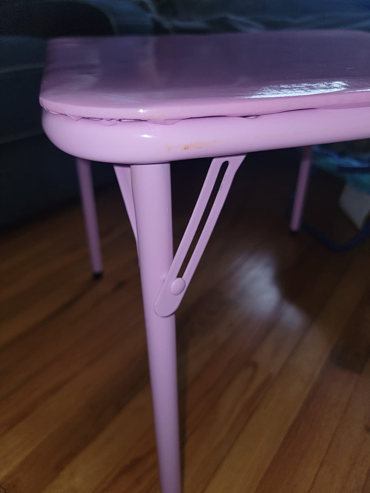 Heritage Kids Toddler Furniture Set | Kids Activity Table Chair Set Playroom Furniture Preschool Learning Compact Foldable Children's Table Small Size 3 Piece Pink customer photo 1