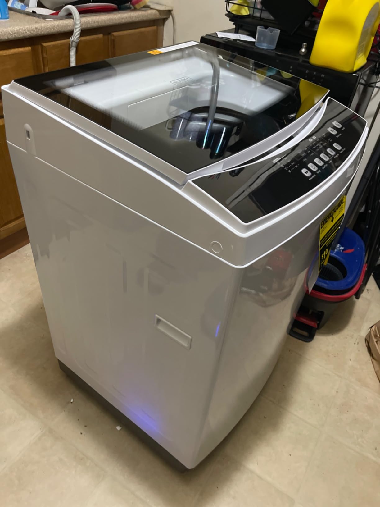 BLACK+DECKER 1.7 Cu. Ft. Portable Washer, 11 lb. Capacity, BPWM16W, White | 11 lb. Capacity Washing Machine, 6 Cycles, Quick Connect Sink Adapter and Drain Hose Included, Cold and Hot Water Use customer photo 1