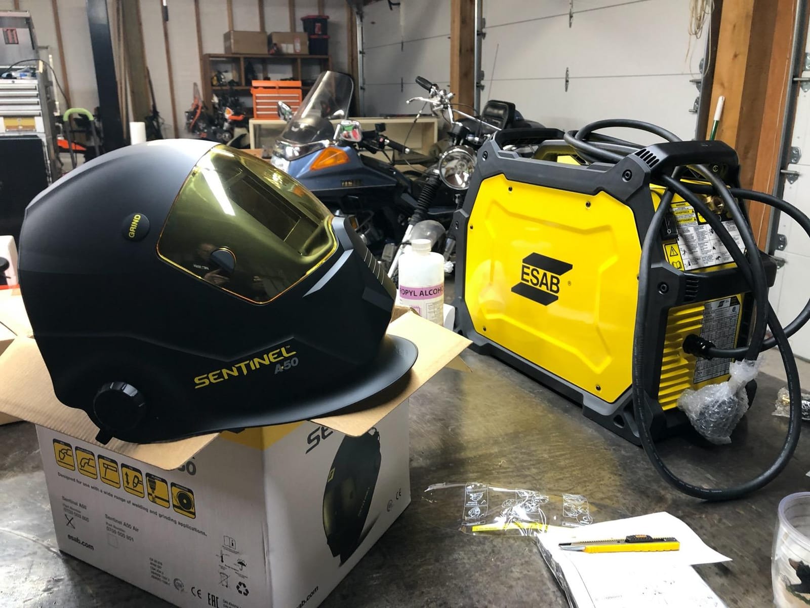 ESAB Rebel EMP 205ic AC/DC Multi-Process MIG/STICK/TIG Welder customer photo 2