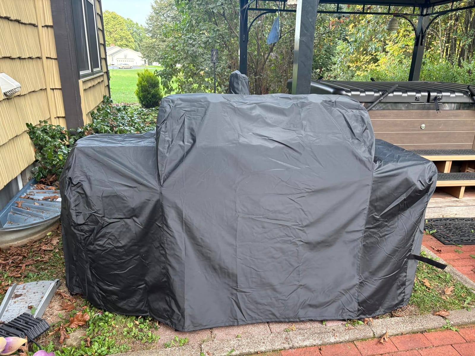 SHINESTAR Grill Cover for Pit Boss 850DX&820 Deluxe, 900D Oxford Waterproof customer photo 1
