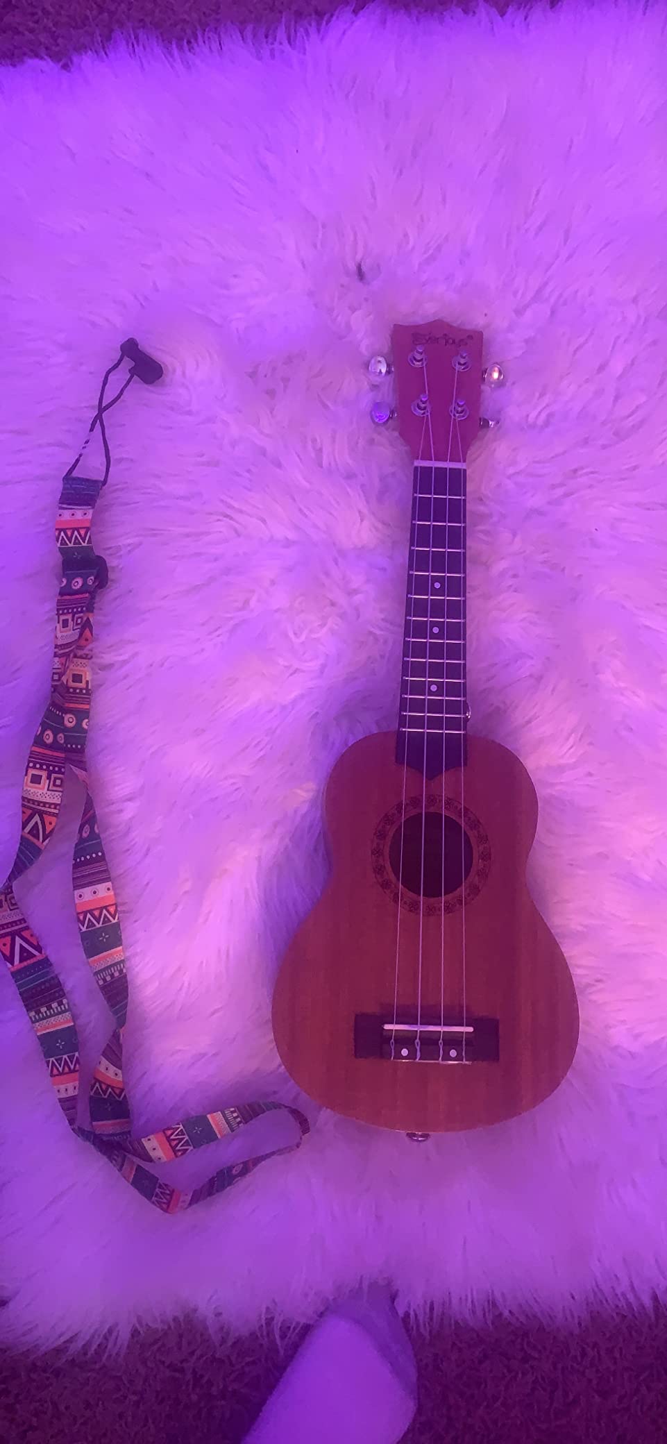 Soprano Ukulele 21 inch Mahogany Ukelele Beginner Kit w/Free Online Lesson Case Strap Tuner Picks, Fast to Learn customer photo 1