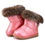 Femizee Girls Boys Warm Winter Boots Kids Outdoor Snow Boots(Toddler/Little Kid) customer photo 2