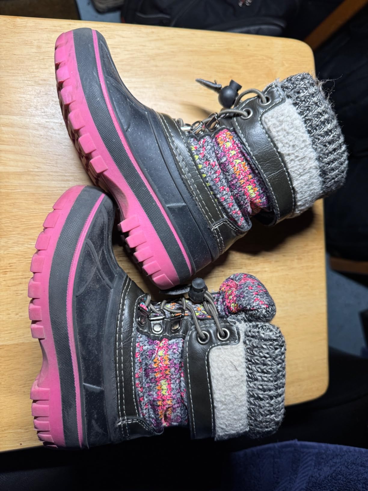 DREAM PAIRS Unisex Snow Waterproof Winter Boots customer photo 2