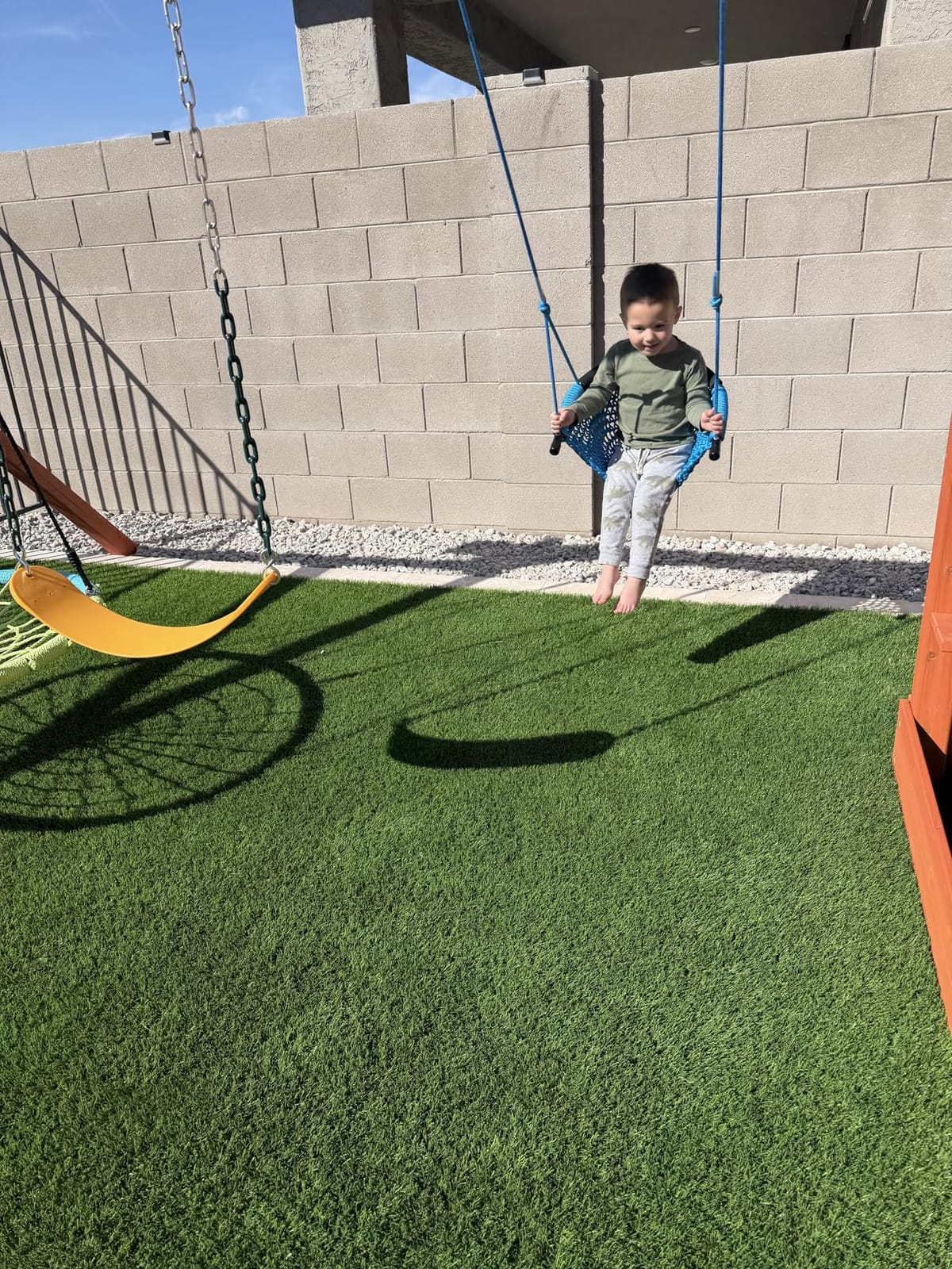 JKsmart Kids Net Swing Seat, Heavy Duty Rope Swing with Adjustable Rope customer photo 1