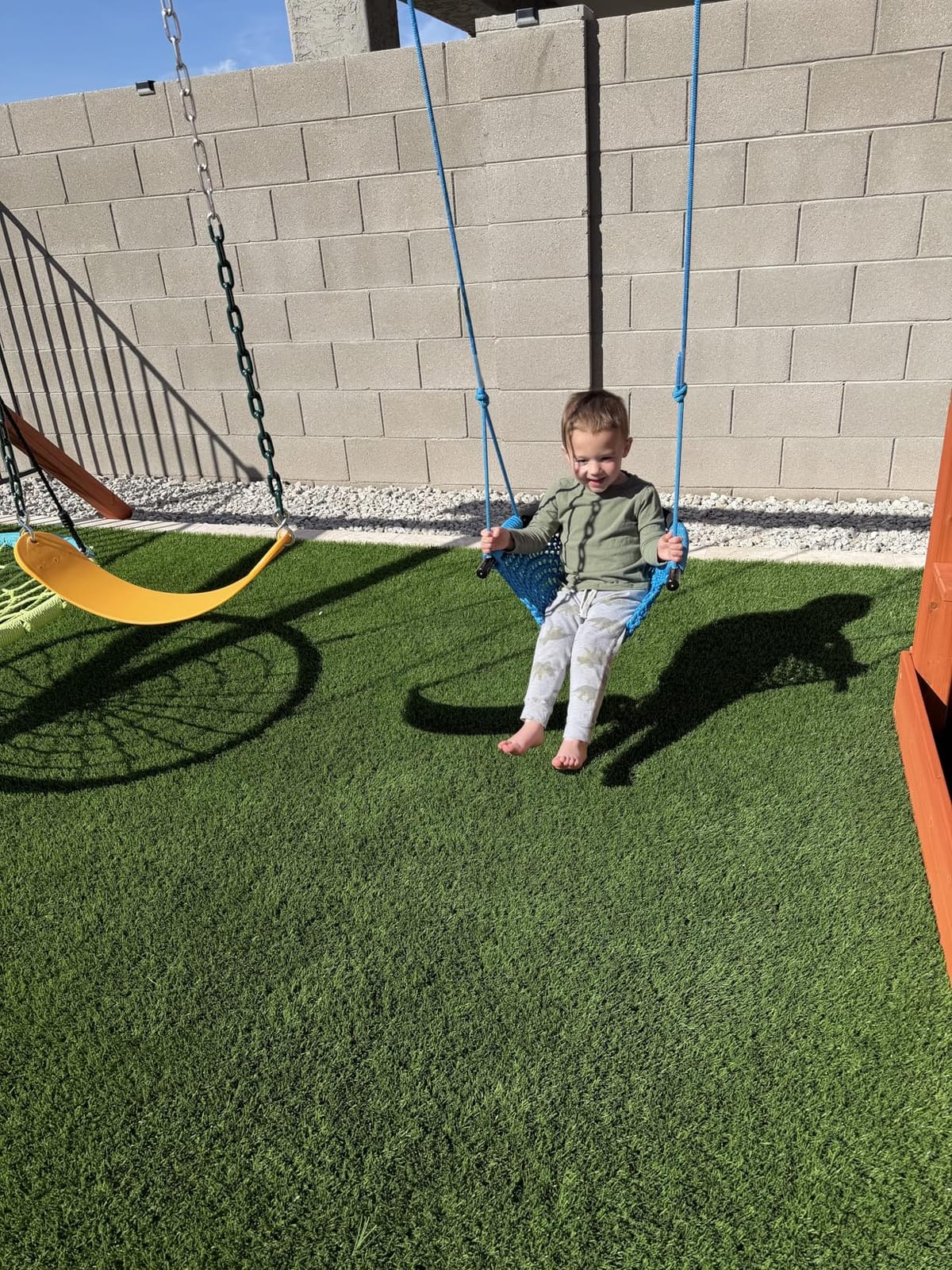 JKsmart Kids Net Swing Seat, Heavy Duty Rope Swing with Adjustable Rope customer photo 2