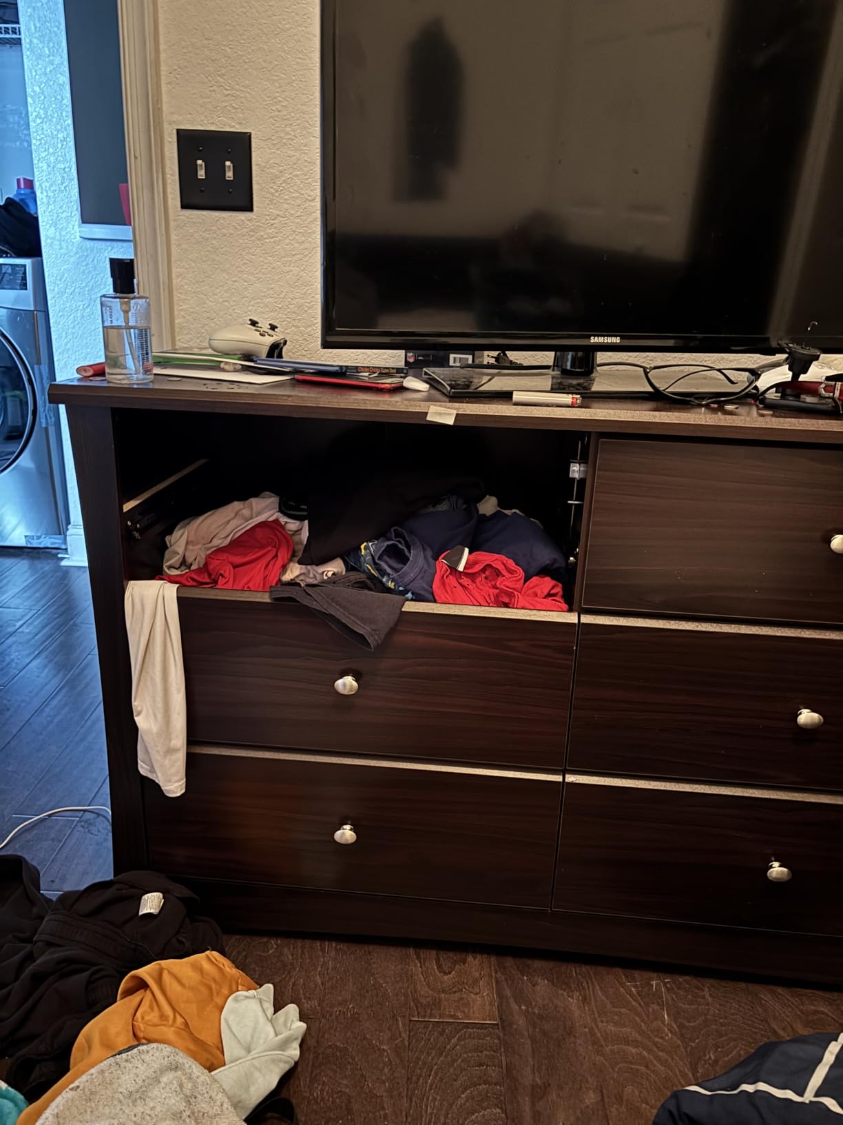 Storkcraft Crescent 6-Drawer Dresser, Pebble Gray customer photo 2