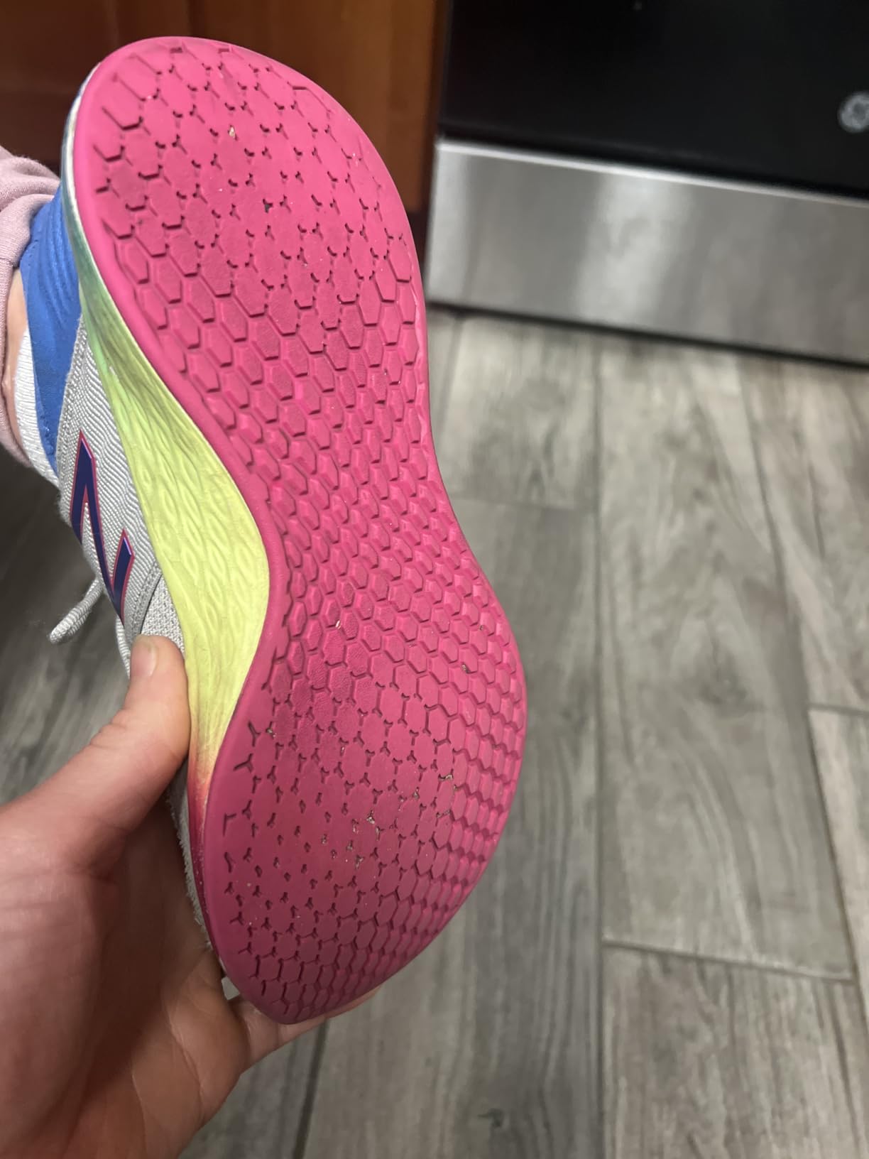 New Balance Kids' Fresh Foam Roav V1 Lace-up Sneaker customer photo 2