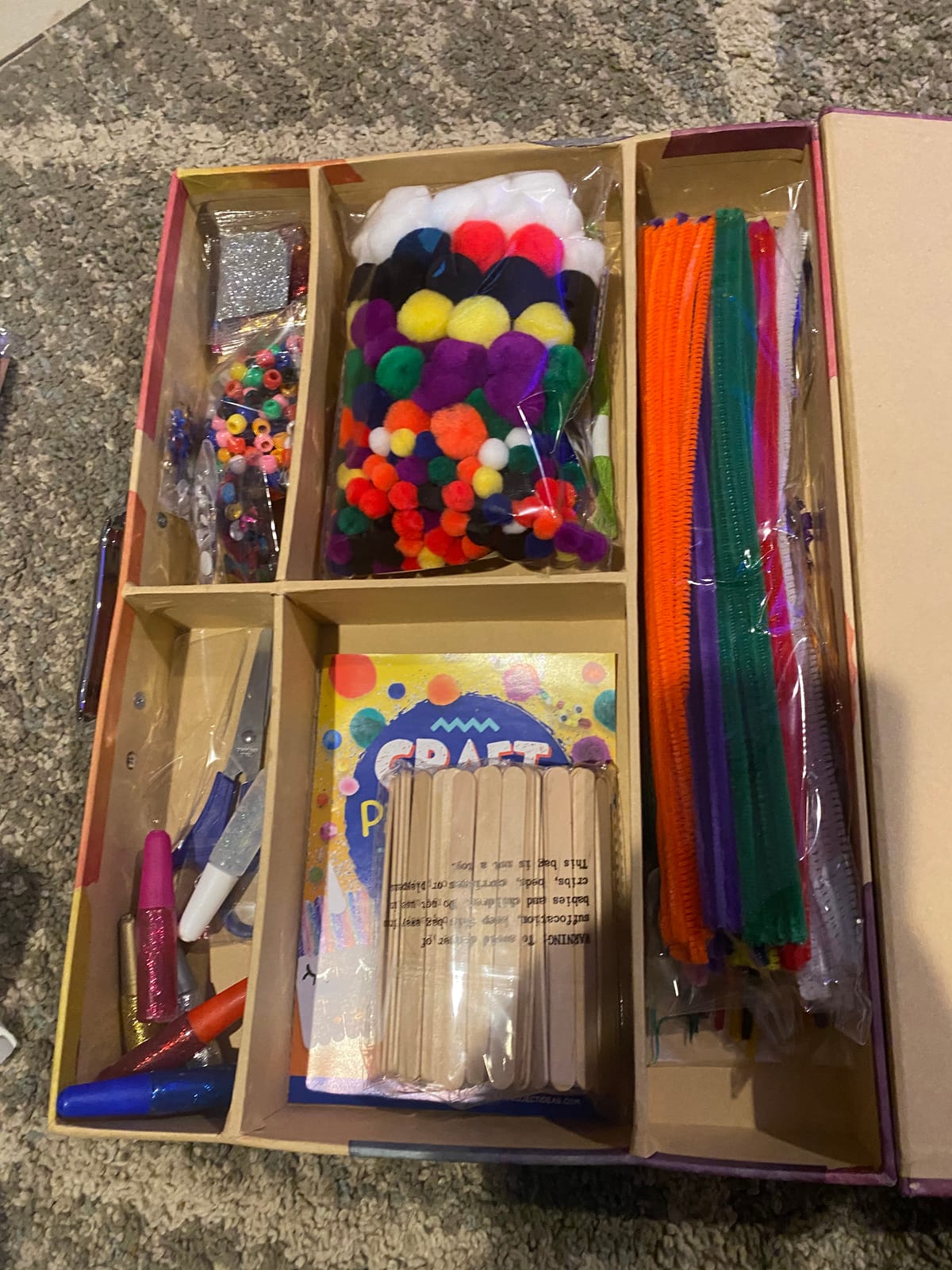 Made By Me Ultimate Craft Box, Art & Craft Activities 1000 Piece Set, Storage Case, Great for Preschool Arts & Crafts, Adult & Group Projects, Craft Box for Kids Girls & Boys customer photo 2