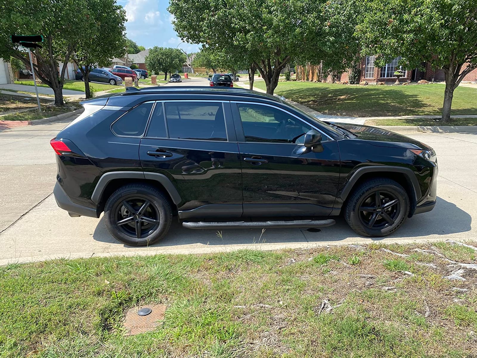 TAC 3” Side Steps Compatible with 2019-2024 Toyota RAV4 SUV Running Boards Side Bars Nerf Bars Off Road Accessories Texture Black customer photo 1