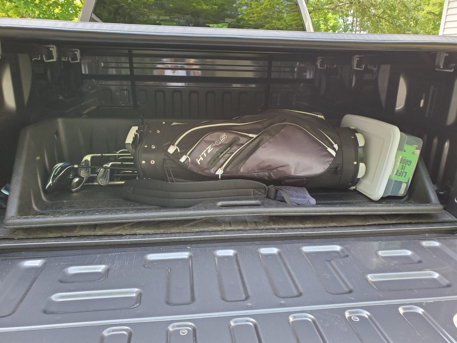 Last Boks Mid Size Truck Bed, Cargo Box Organizer, Slides Out onto Your Tailgate for Easy Access to Load or Unload Your Cargo, Truck Accessories Stores and Protects Your Cargo and Your Truck customer photo 1