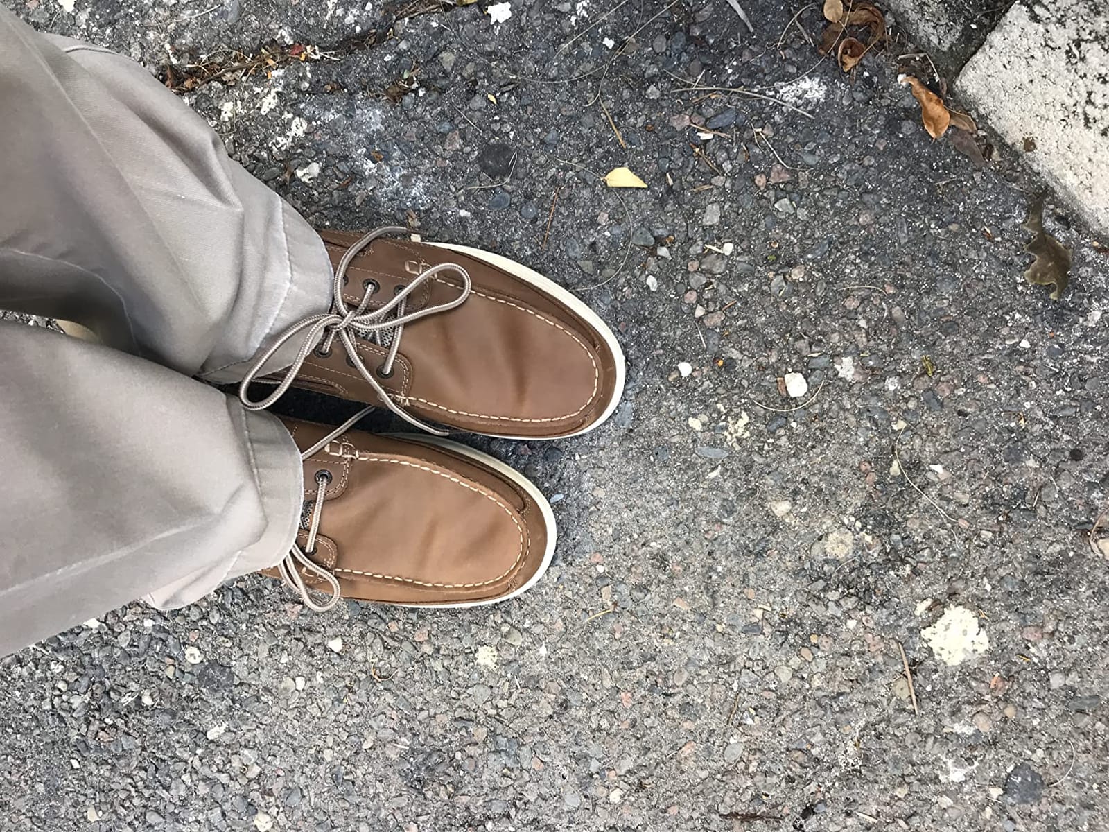 DOCKERS Mens Beacon Leather Boat Shoe Stain Defender customer photo 1
