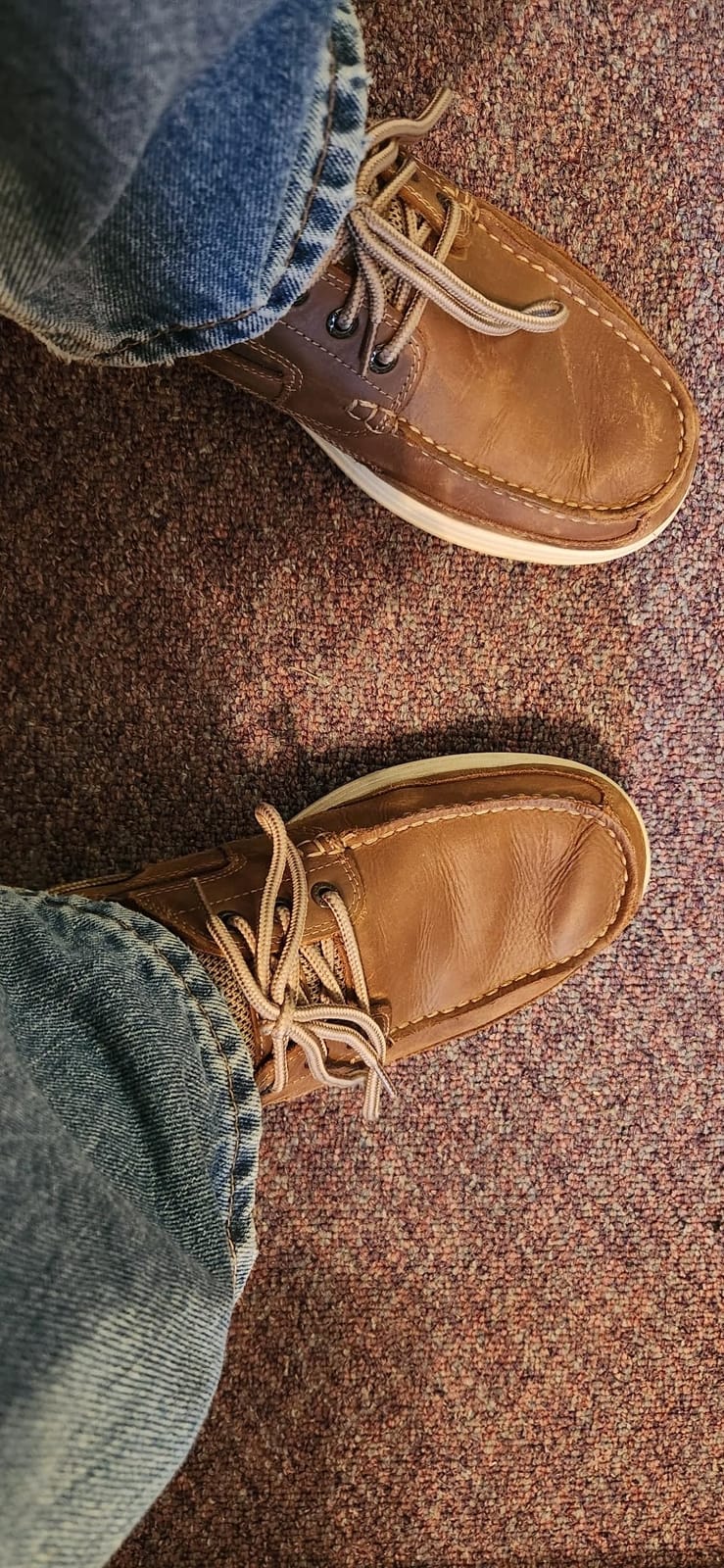 DOCKERS Mens Beacon Leather Boat Shoe Stain Defender customer photo 2