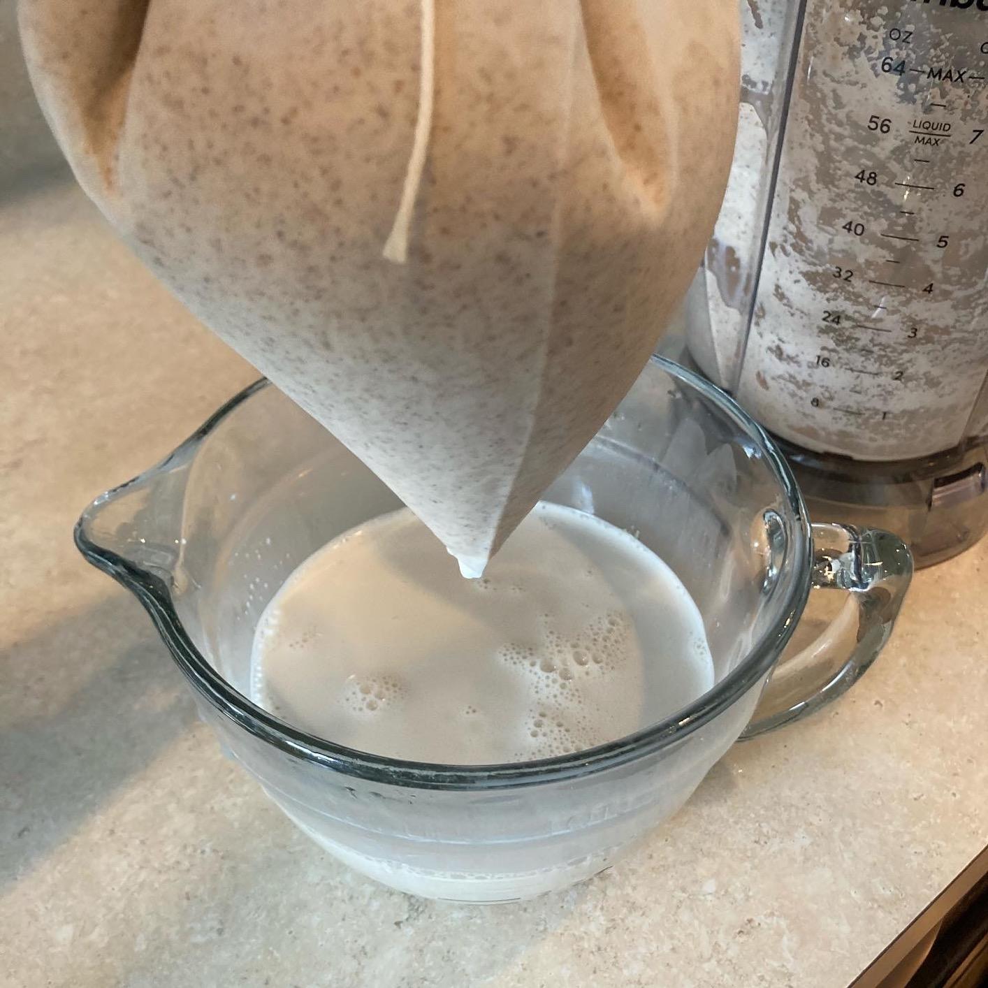 Nut Milk Bags Reusable Fine Mesh Nylon Strainer Drawstring, 6 Pack customer photo 1
