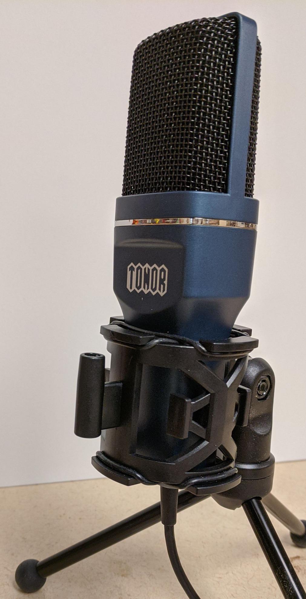 TONOR Podcast Microphone, USB Computer Mic, Cardioid Condenser PC Microfono customer photo 1