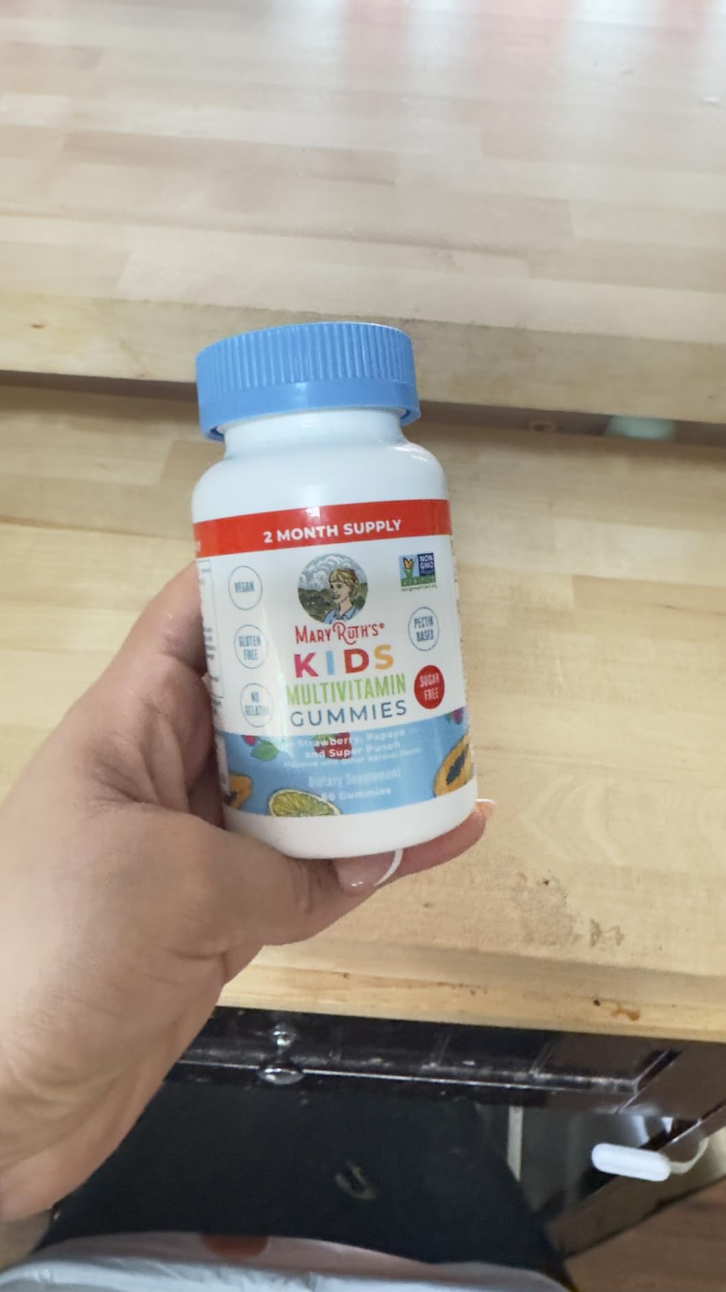 MARYRUTH'S Kids Multivitamin Gummies, Sugar Free, 2 Month Supply, Ages 4+ customer photo 1