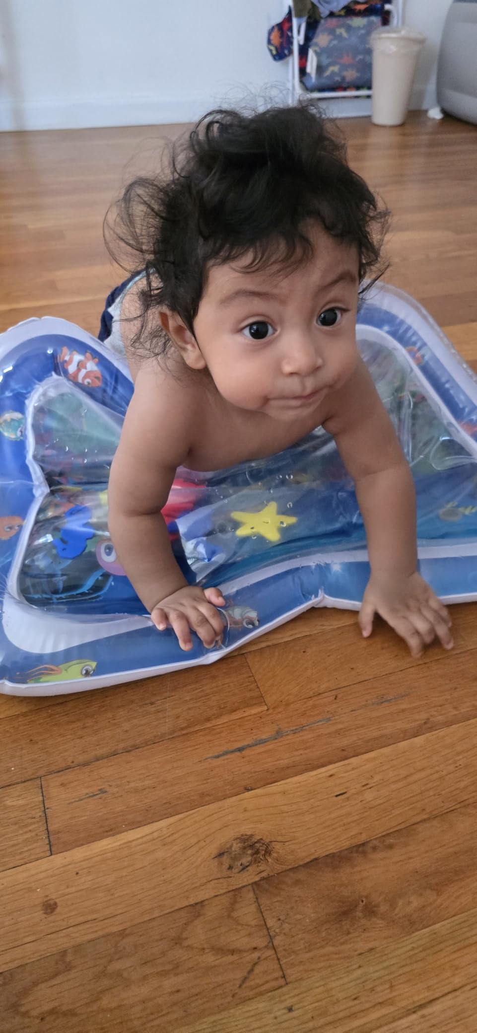 Infinno Inflatable Tummy Time Water Mat, Baby Sensory Toys 3-24 Months customer photo 1