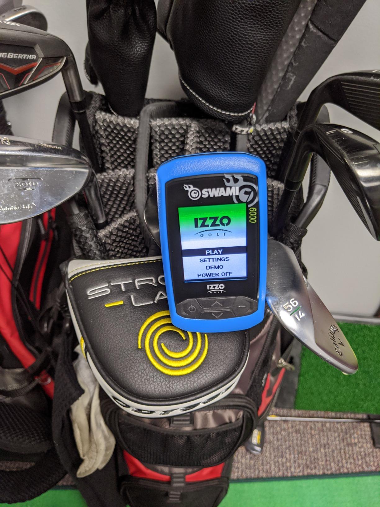 Izzo Swami Golf GPS Rangefinder - Color Display & Scorekeeper customer photo 2