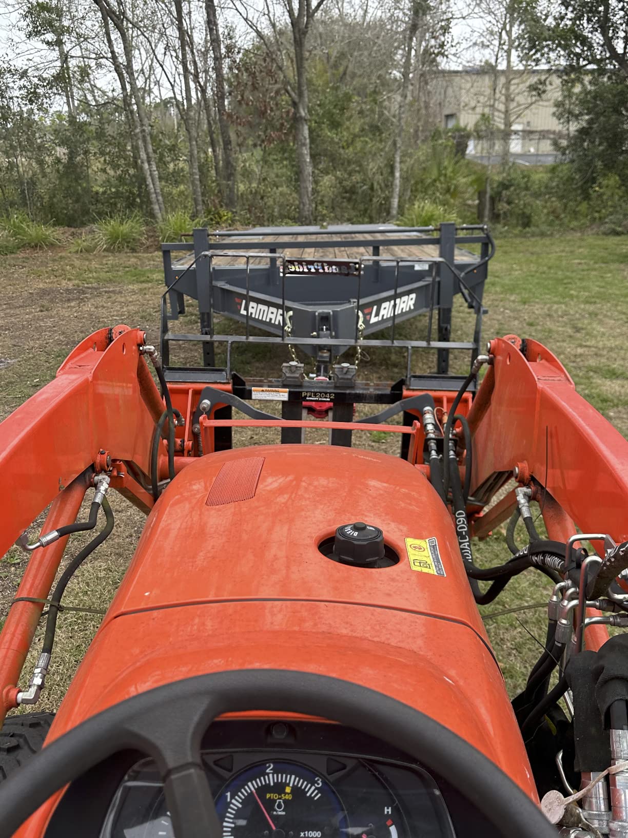 ELITEWILL Forklift Trailer Hitch Attachment with Dual 2