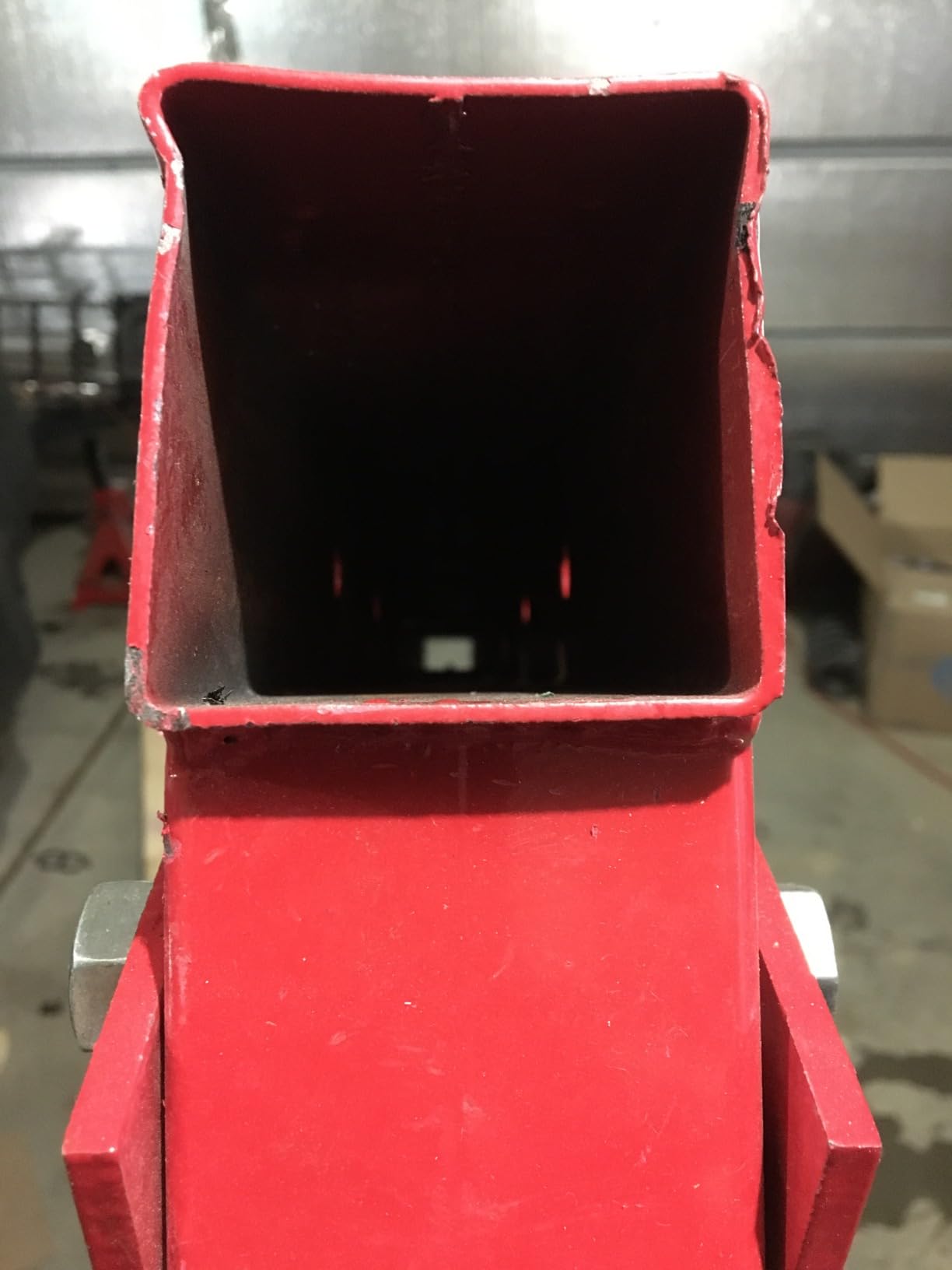 2 Ton Hydraulic Engine Hoist Crane, 4400LBS Folding Cherry Picker customer photo 1