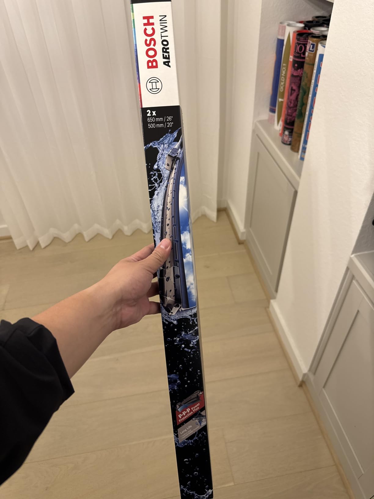 BOSCH 3397014621 AeroTwin Wiper Blades - Set of 2 (26