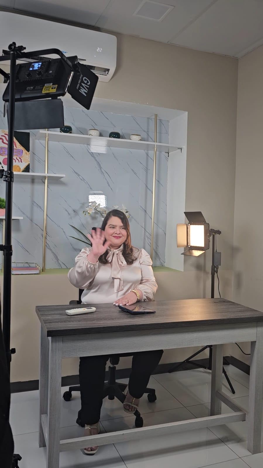 GVM RGB LED Panel Video Light, Photography Lighting with APP Control, 800D Video Lighting Kit for YouTube Studio, Gaming, Streaming, Conference, 8 Kinds of Scene Lights, CRI 97, 2 Packs customer photo 2