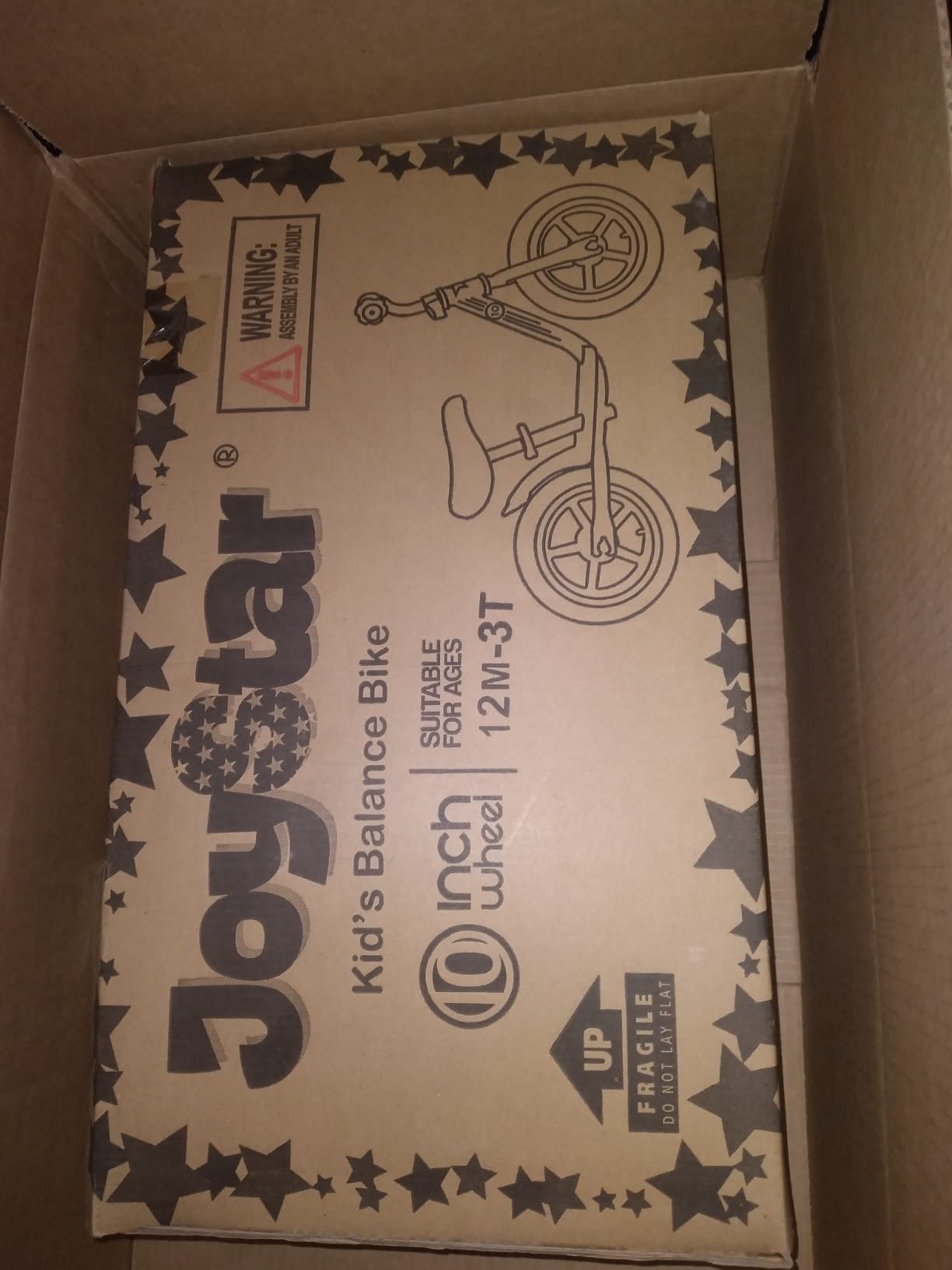 JOYSTAR Toddler Balance Bike 2 Year Old Adjustable Bike Toy for 2-5 Boy Girl customer photo 2