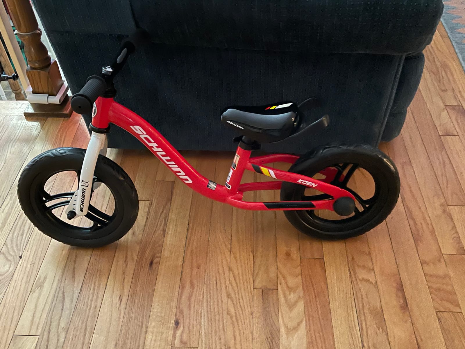 Schwinn Elm and Koen Bike or Balance Bike, 12-18 Inch Bike for Kids Ages 2-13, Black, Blue, Red, Teal, Pink or Purple, SmartStart Ergonomic Design, Adjustable Seat Grows with Child, Training Bicycle customer photo 1
