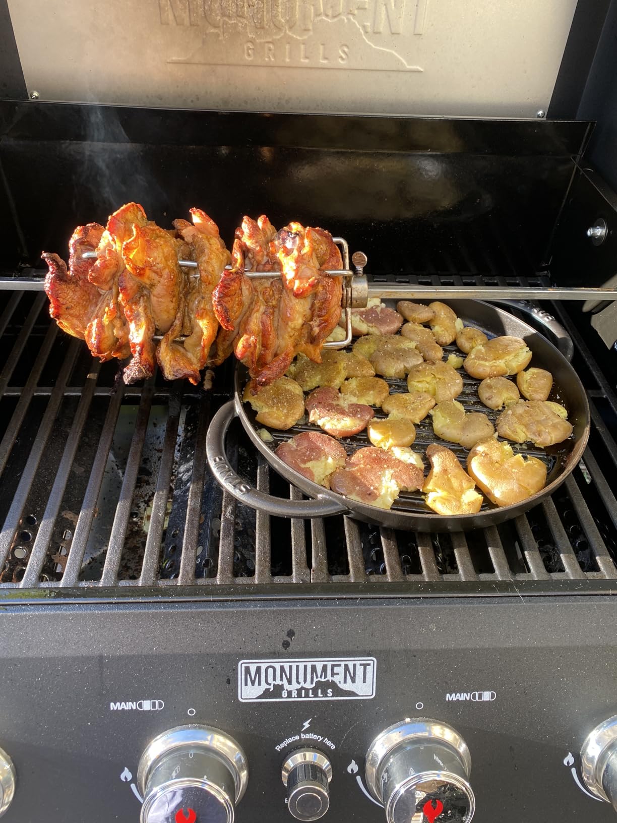 Monument Grills 97222 4-Burner Rotisserie Kit customer photo 2